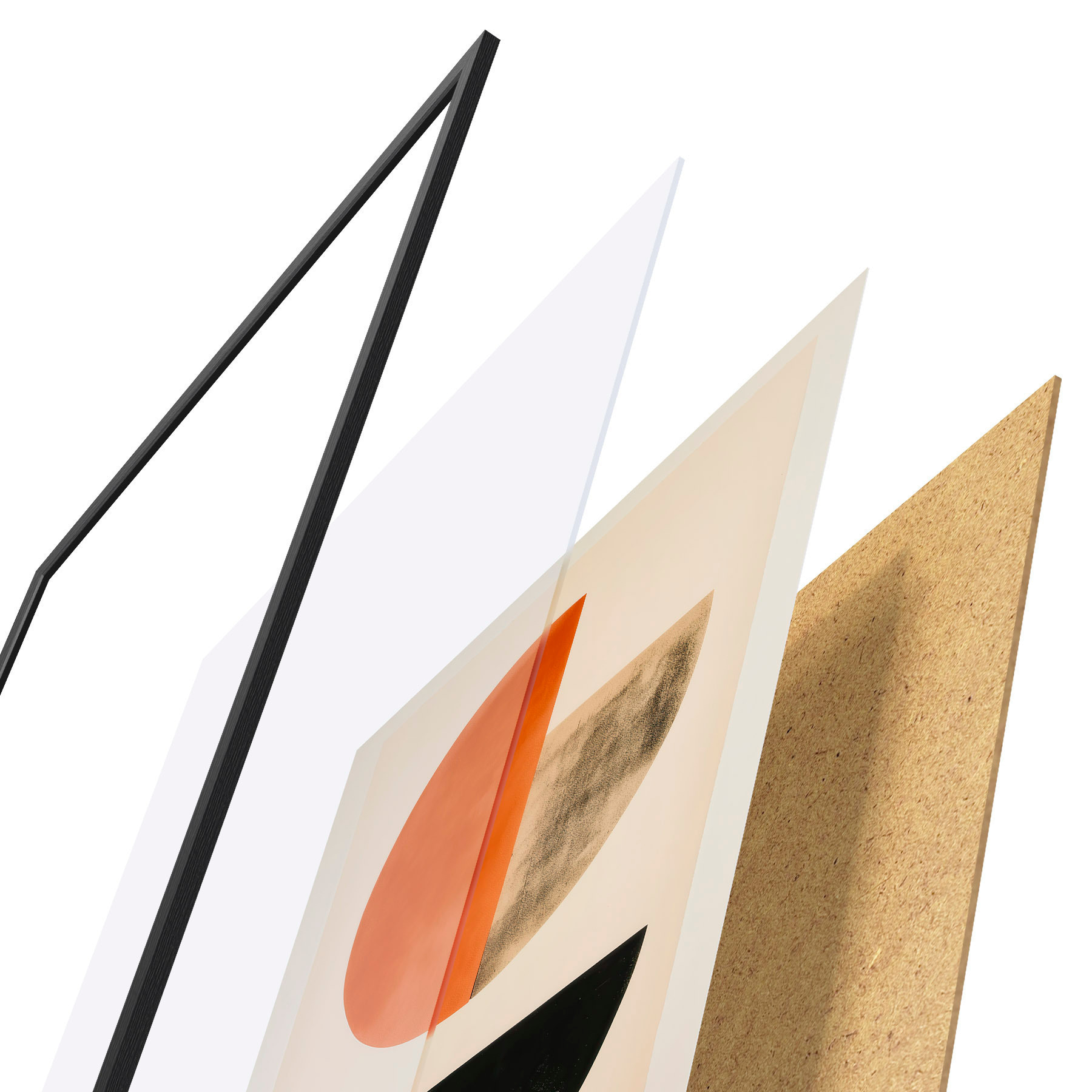 Poster Abstracción geométrica f51149