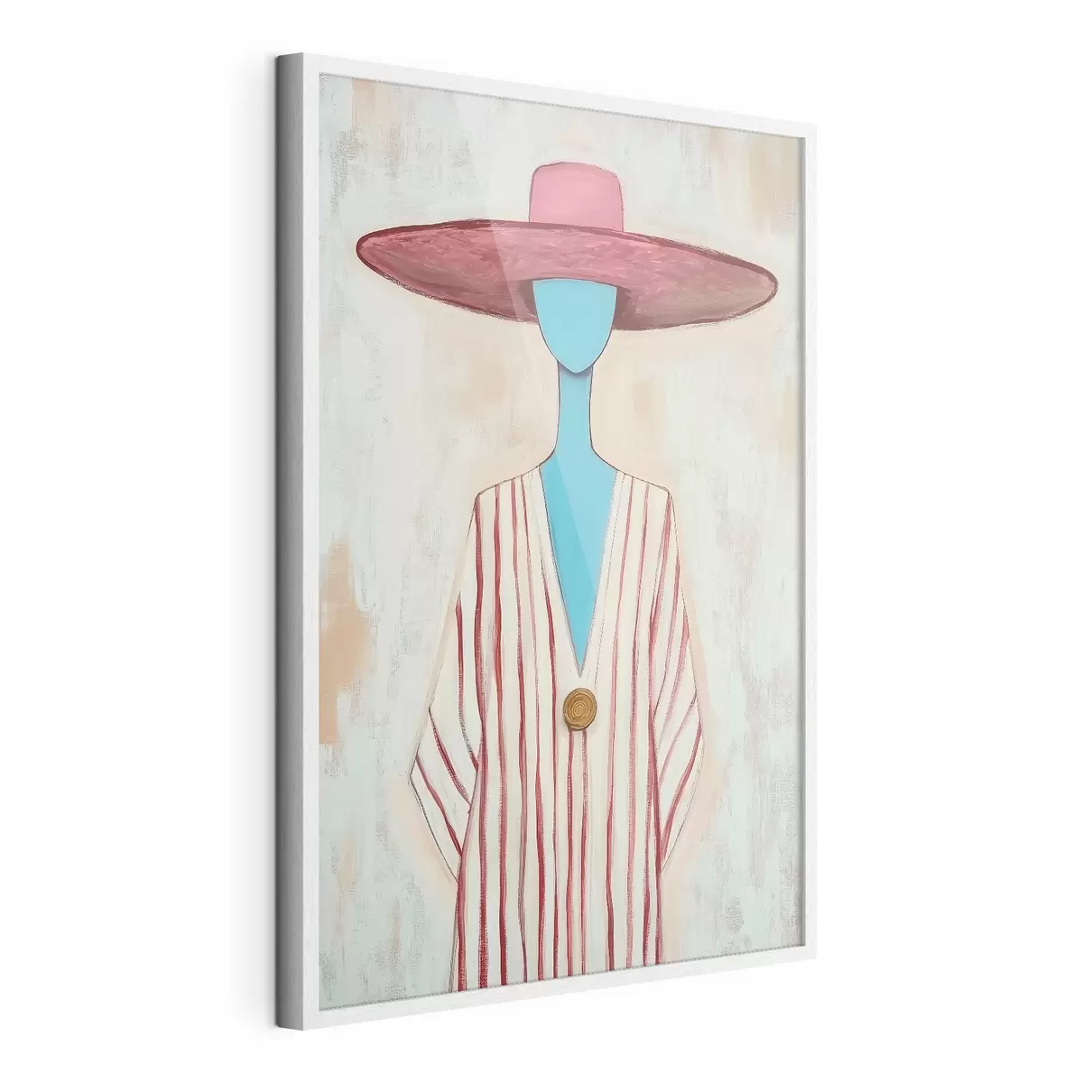 Poster Cuadro que representa una figura femenina abstracta f51152