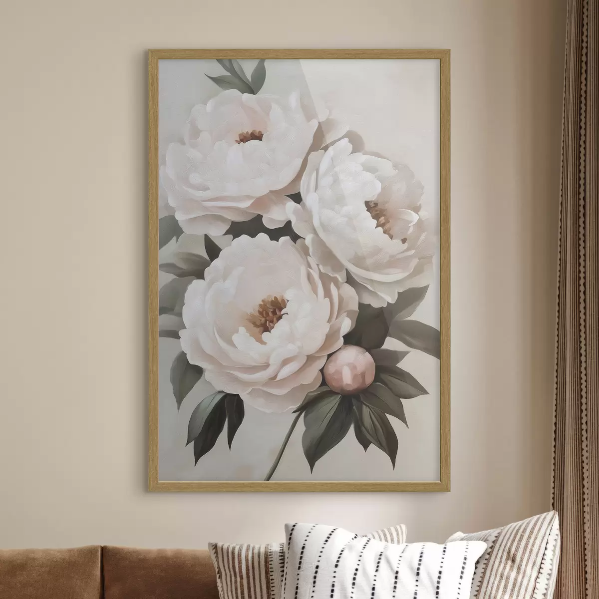 Poster Peonías f51154