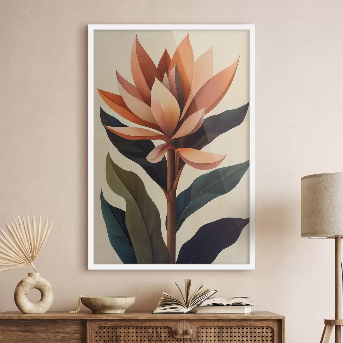 Poster Flor abstracta f51155