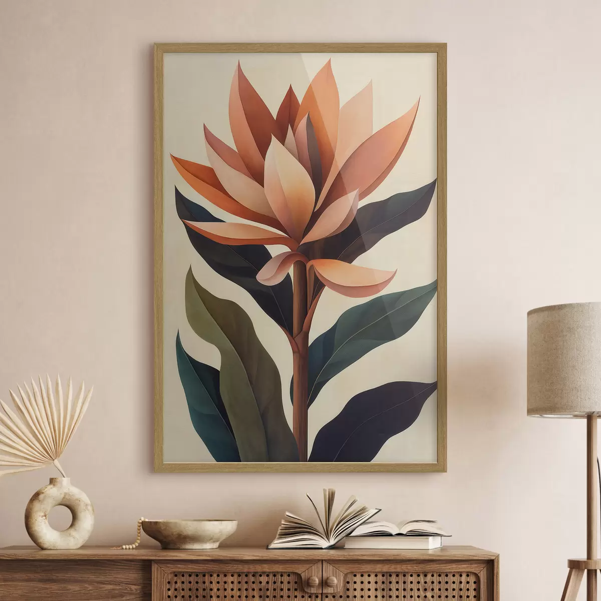 Poster Flor abstracta f51155