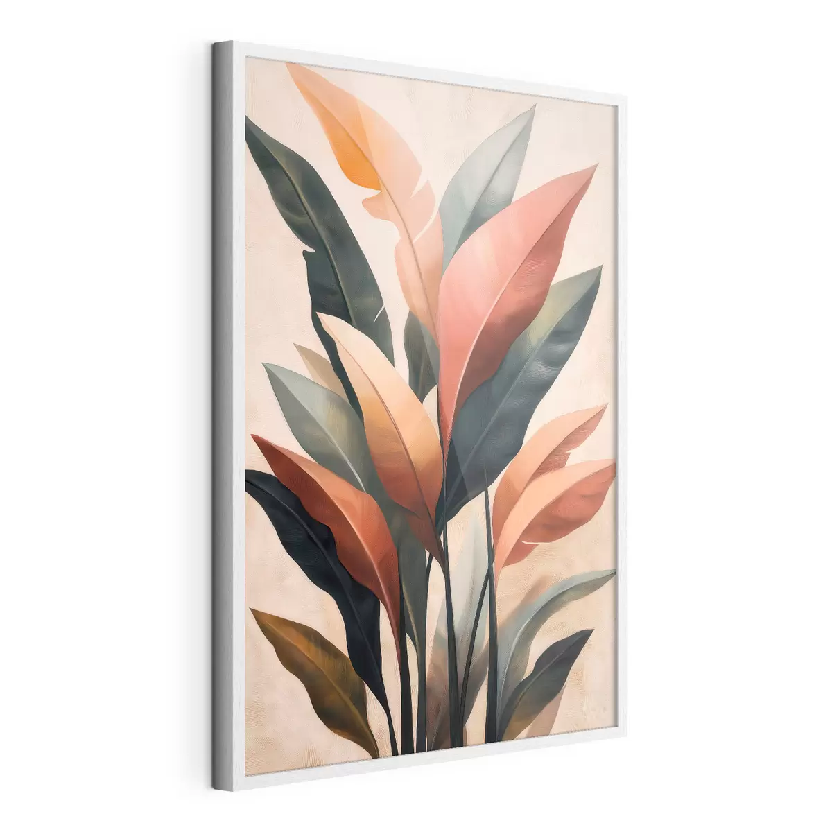 Poster Hojas abstractas f51156