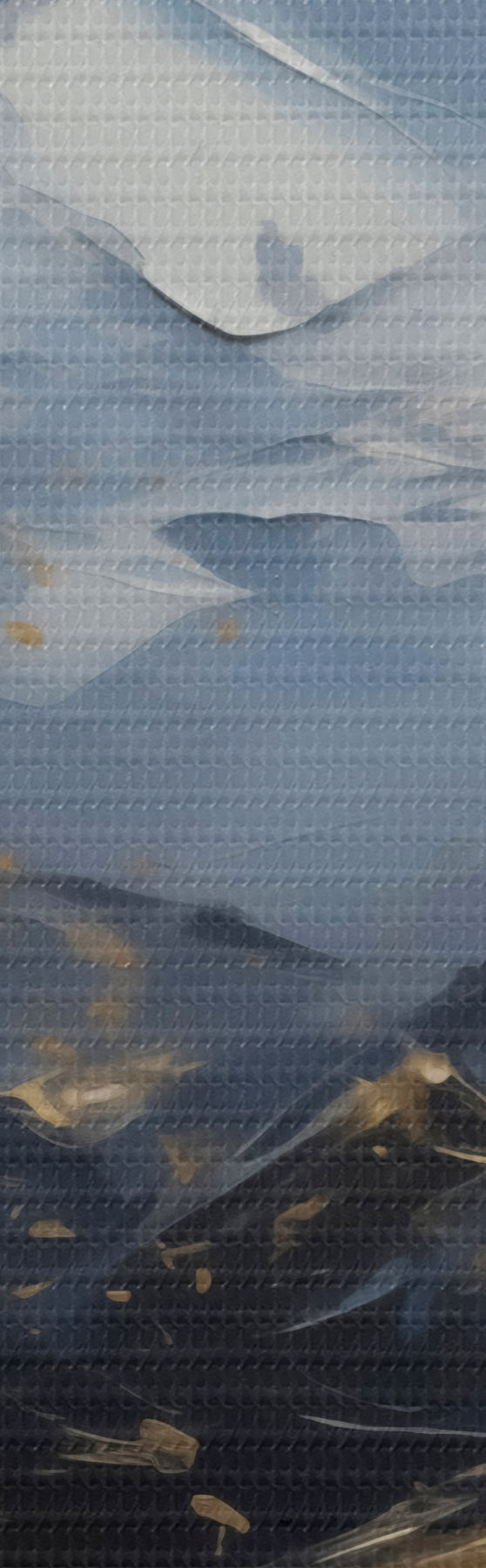 murales de pared Paisaje de montaña, imitación de un cuadro s51164