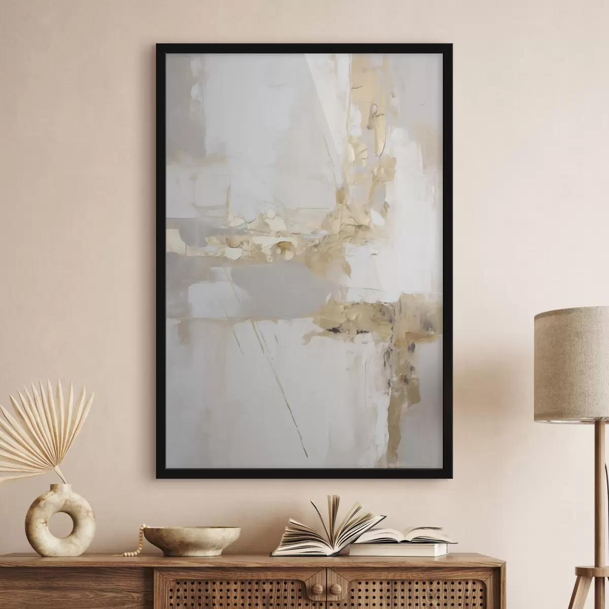 Poster Abstracción moderna, imitación de la pintura f51162