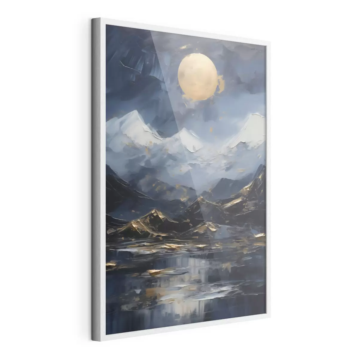 Poster Paisaje de montaña, imitación de un cuadro f51164