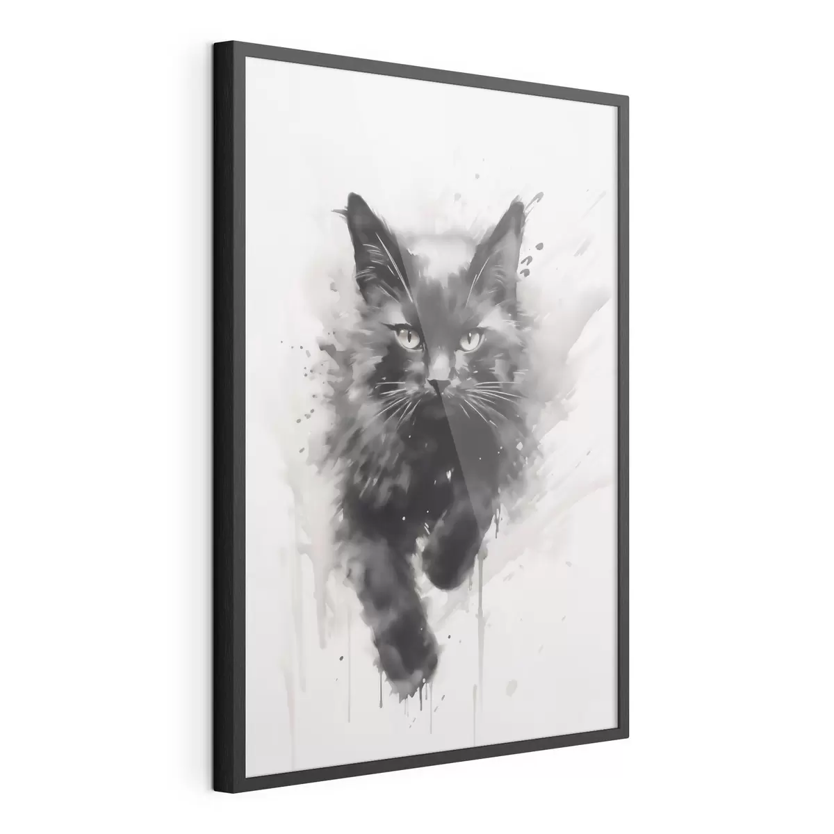 Poster Gato, imitación de un cuadro f51168