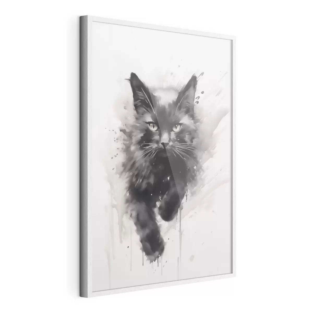 Poster Gato, imitación de un cuadro f51168