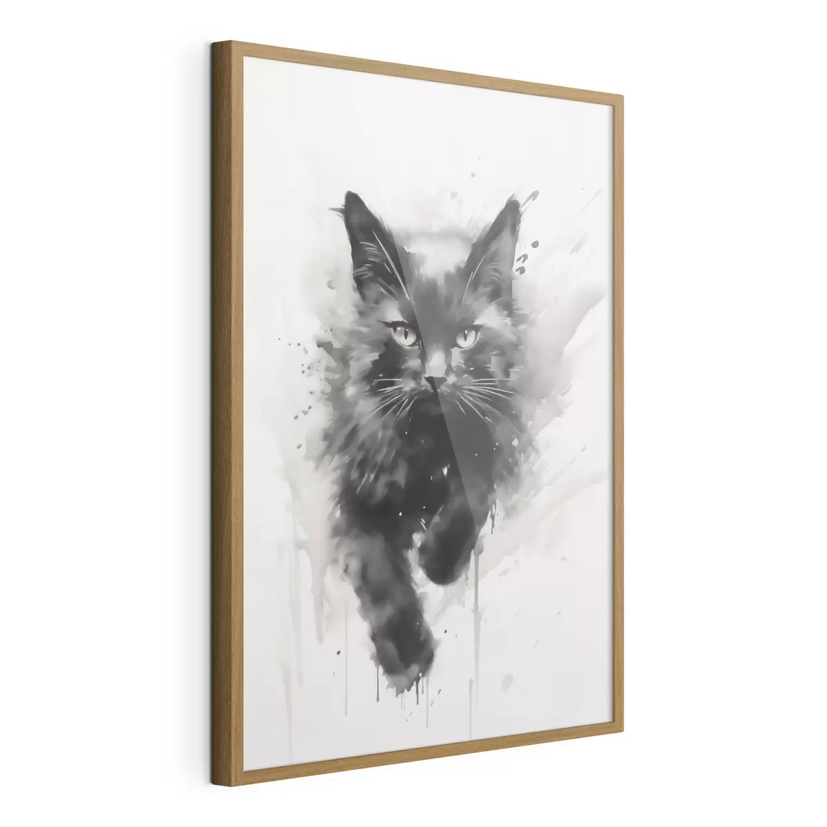 Poster Gato, imitación de un cuadro f51168