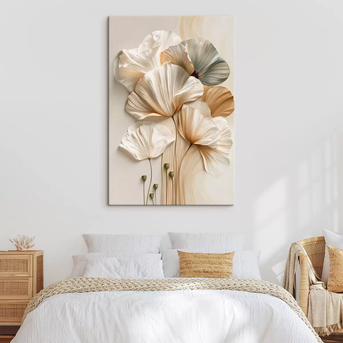 murales de pared flores abstractas s50870
