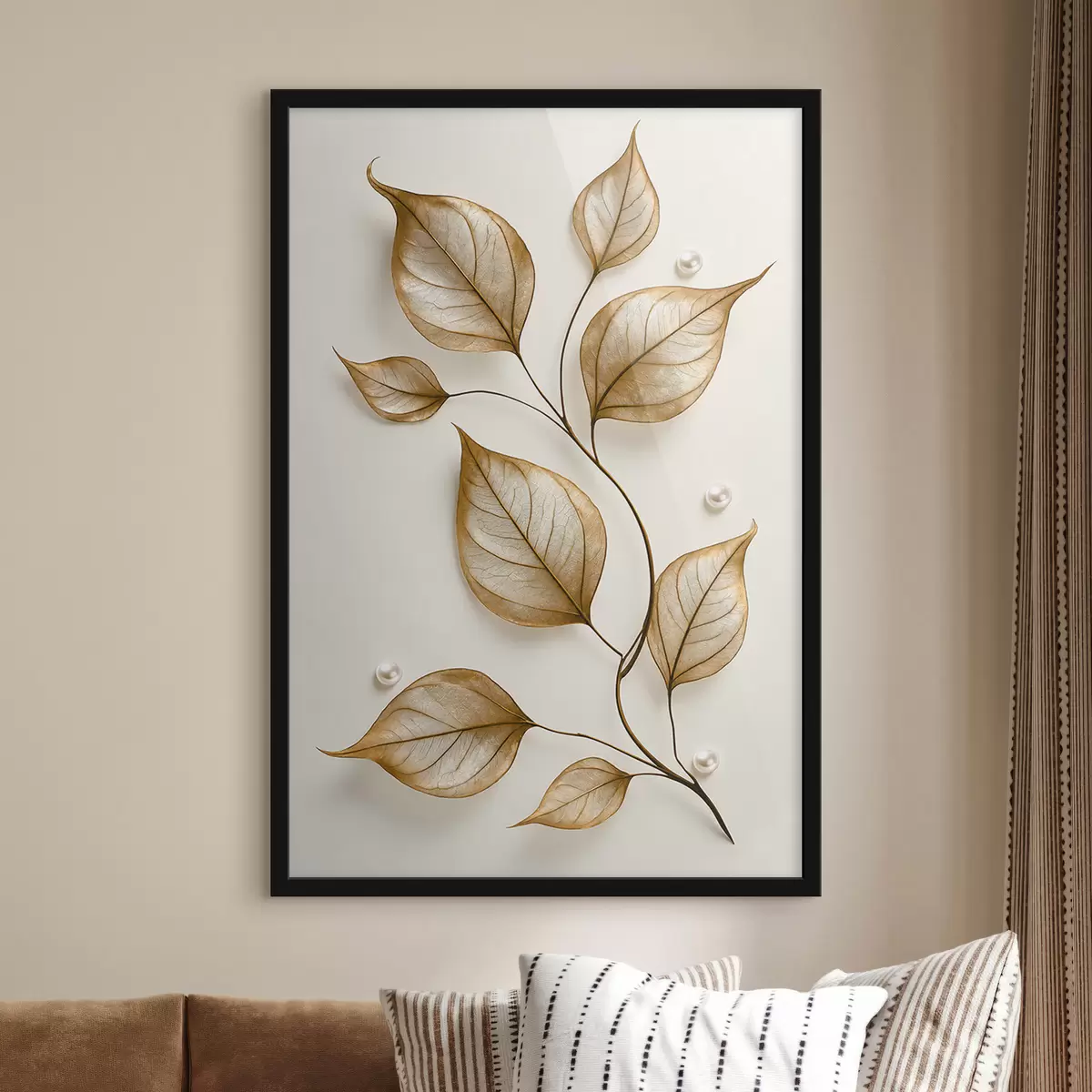 Poster Elegante rama botánica f50866