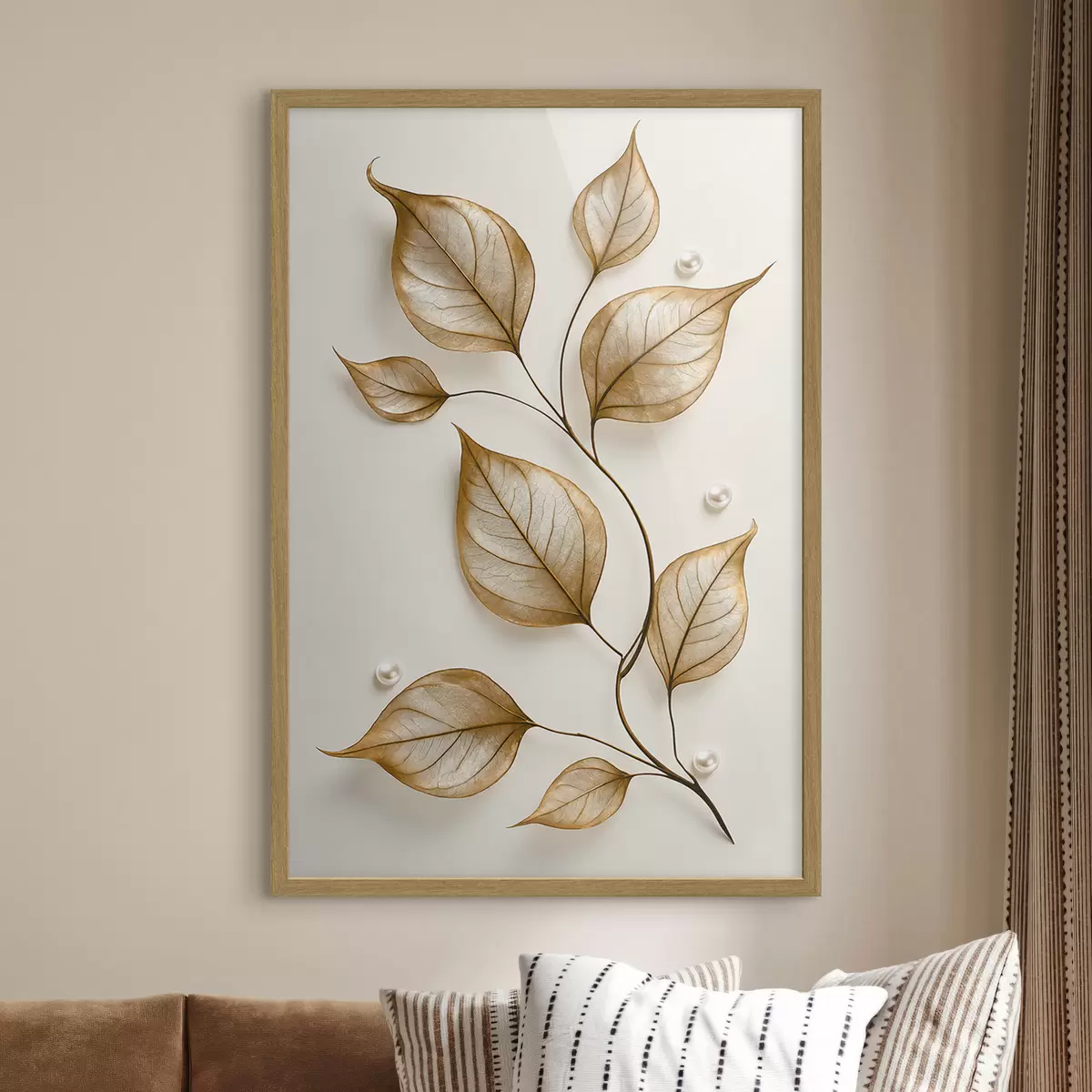 Poster Elegante rama botánica f50866