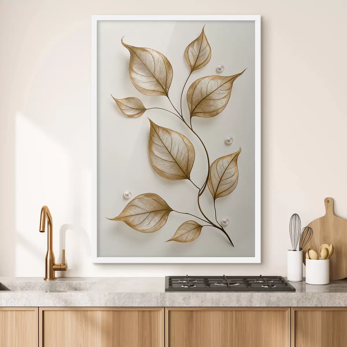 Poster Elegante rama botánica f50866