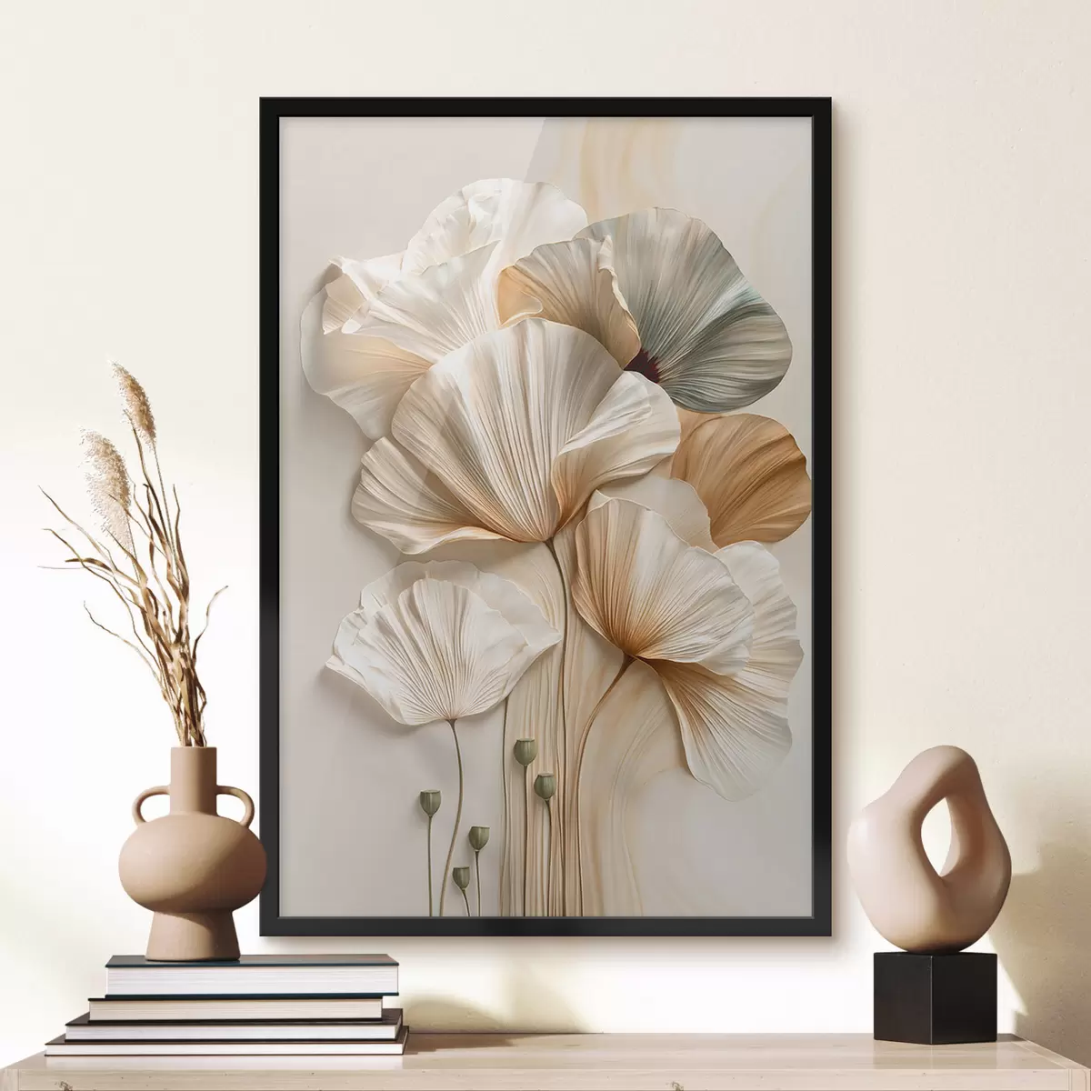 Poster flores abstractas f50870