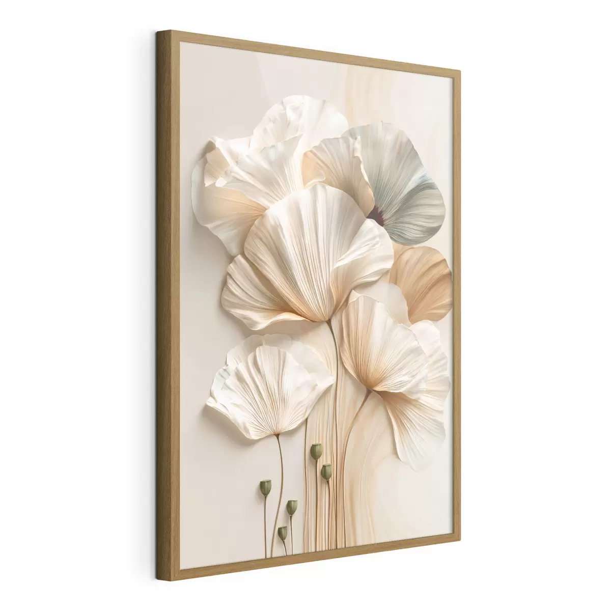 Poster flores abstractas f50870