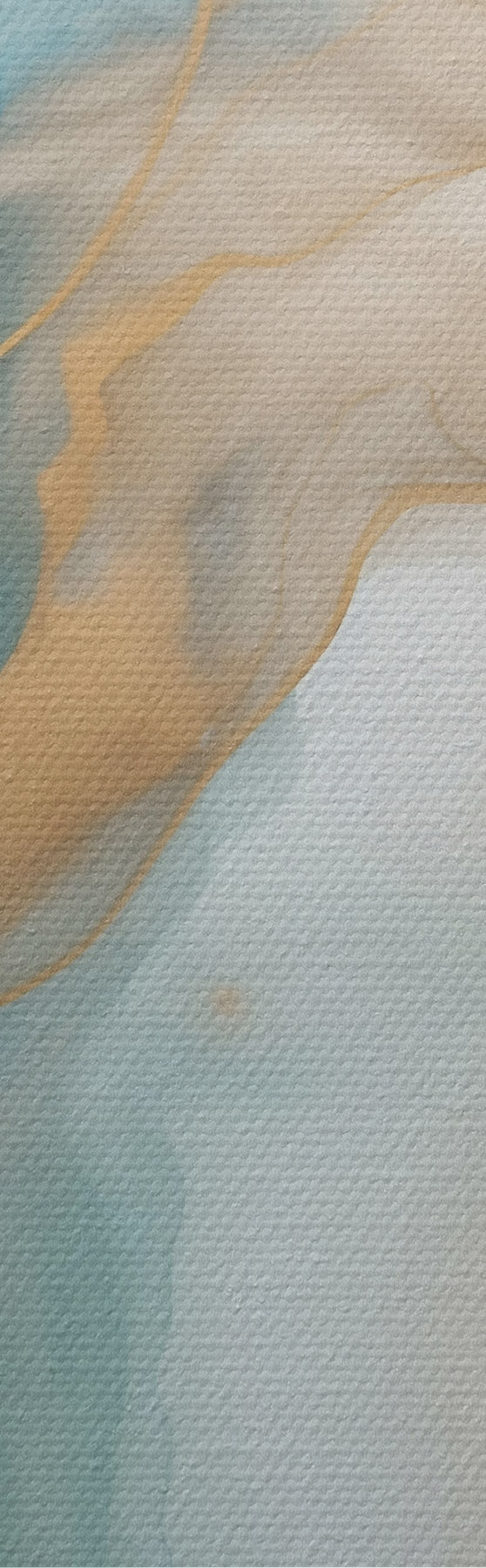 murales de pared Olas de mármol azul y esmeralda m31088