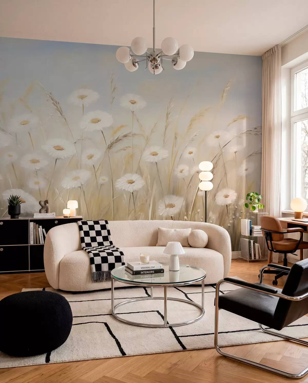 murales de pared Flores silvestres w05831