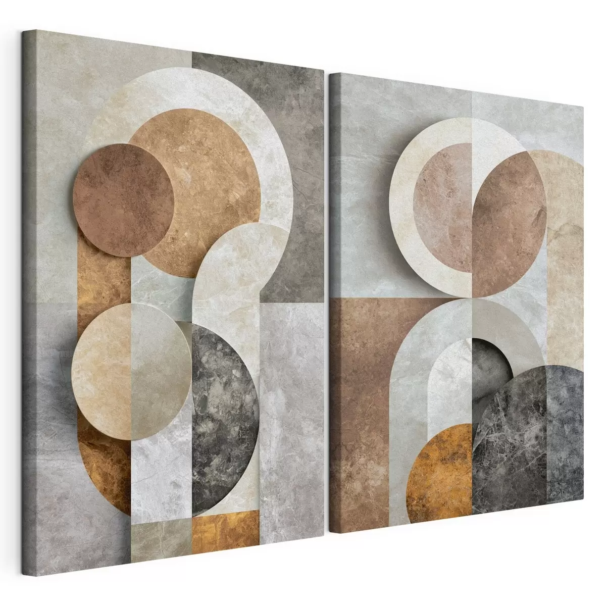 murales de pared Formas geométricas superpuestas m31119