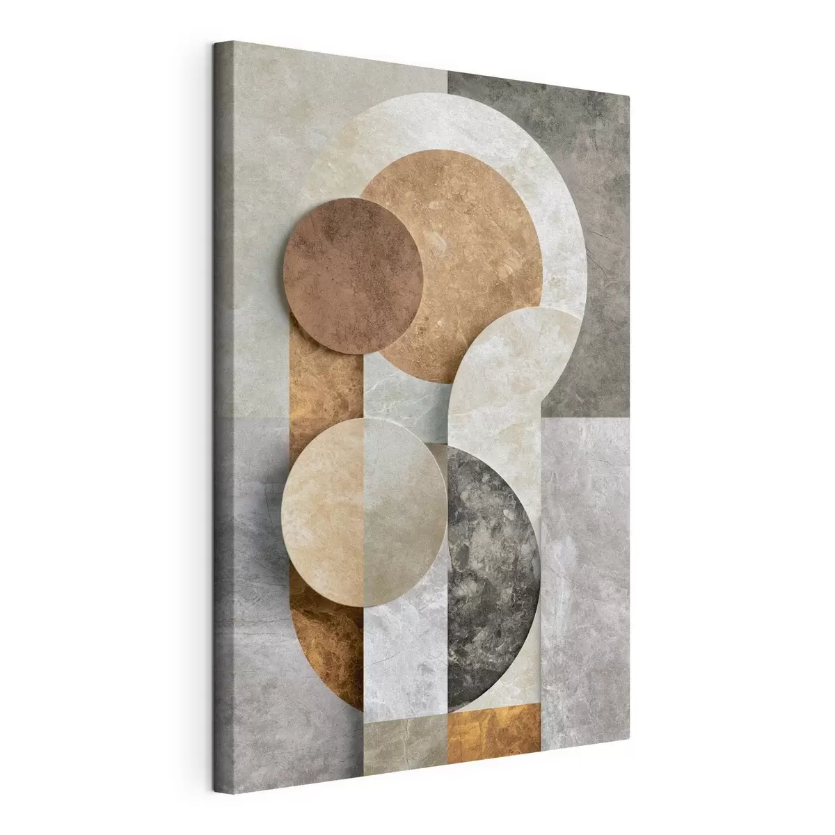 murales de pared Abstracción geométrica con círculos s51185