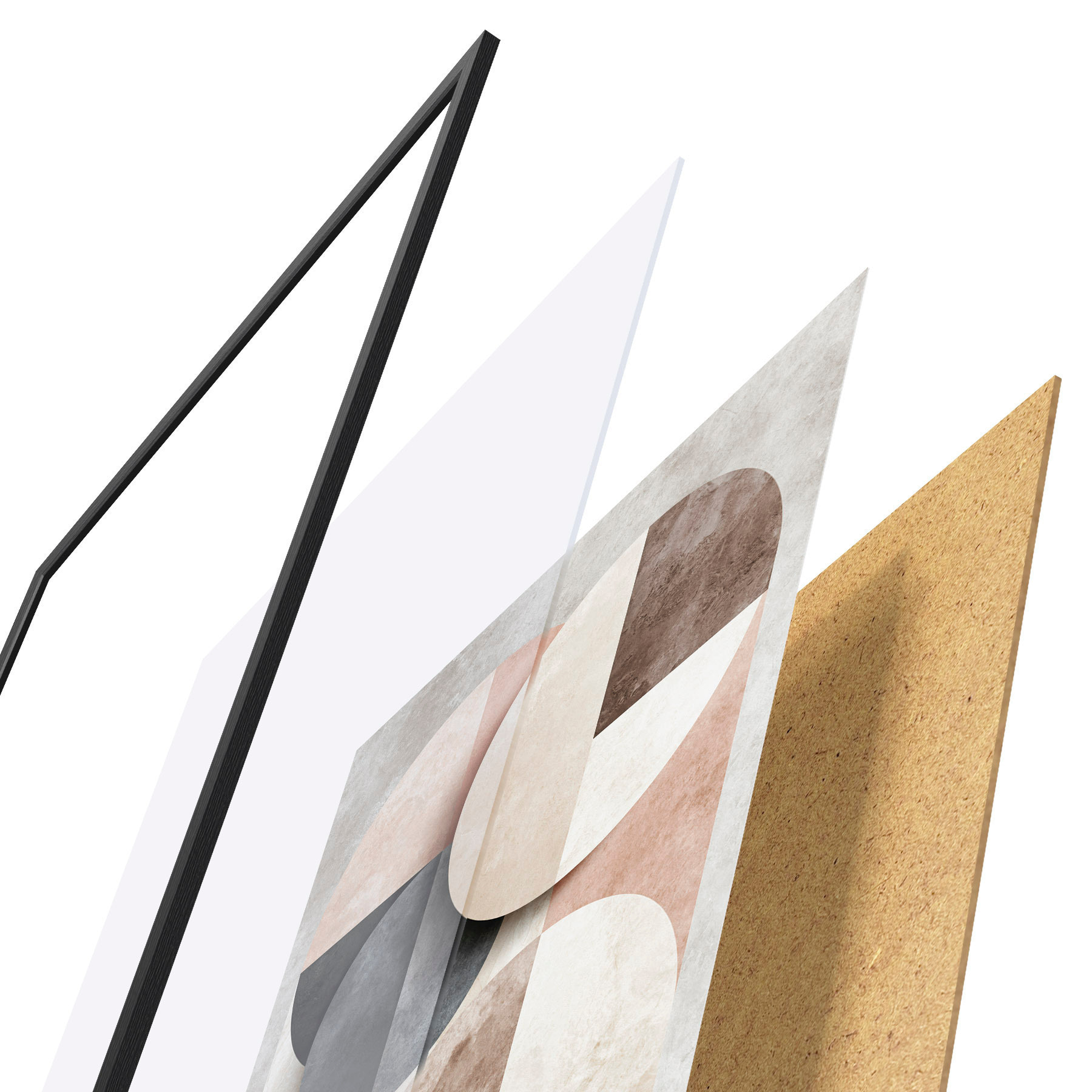 Poster Círculos abstractos f51183
