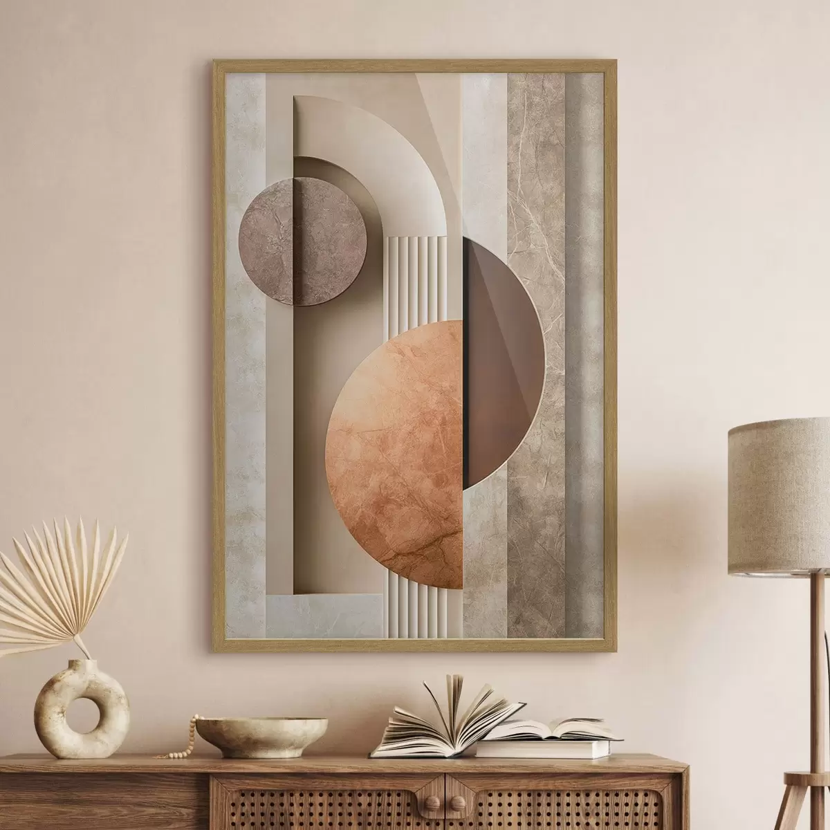 Poster Geometría abstracta moderna f51282