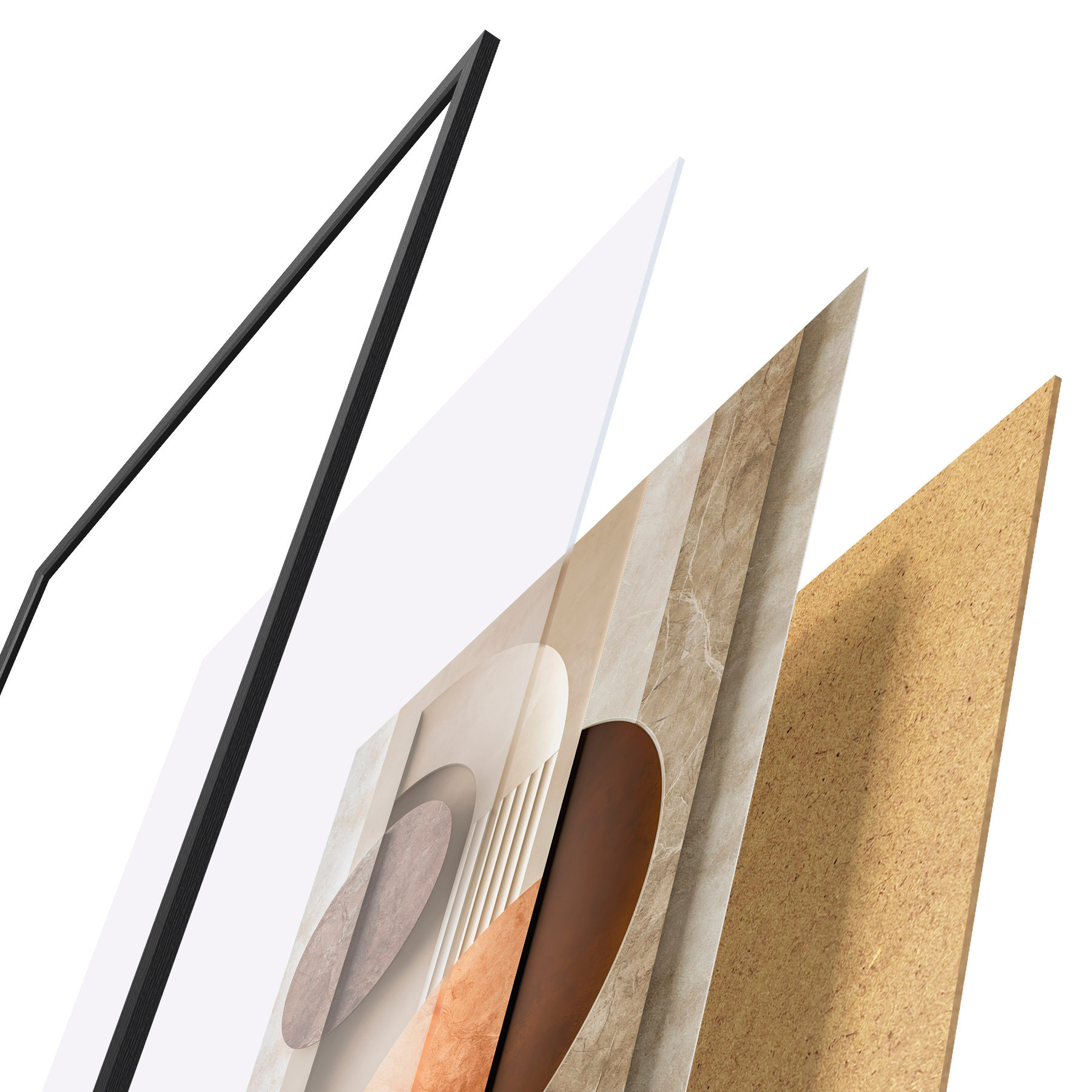 Poster Geometría abstracta moderna f51282