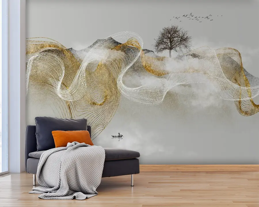 murales de pared Gesto, arte y fuente u16828
