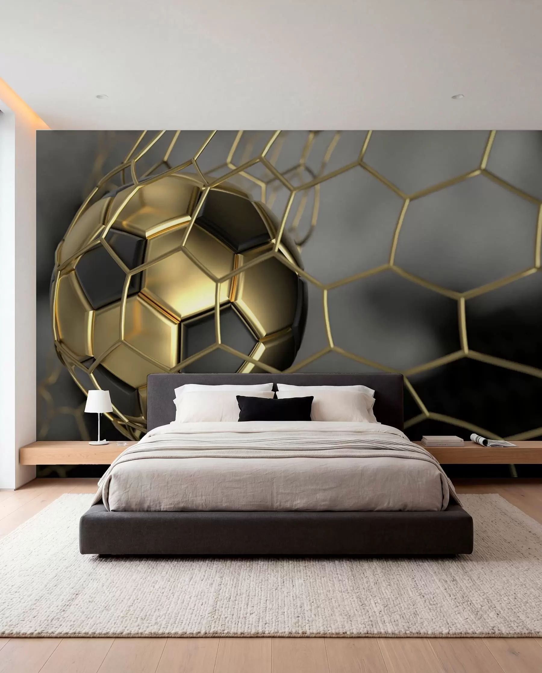 murales de pared Gol dorado u73010