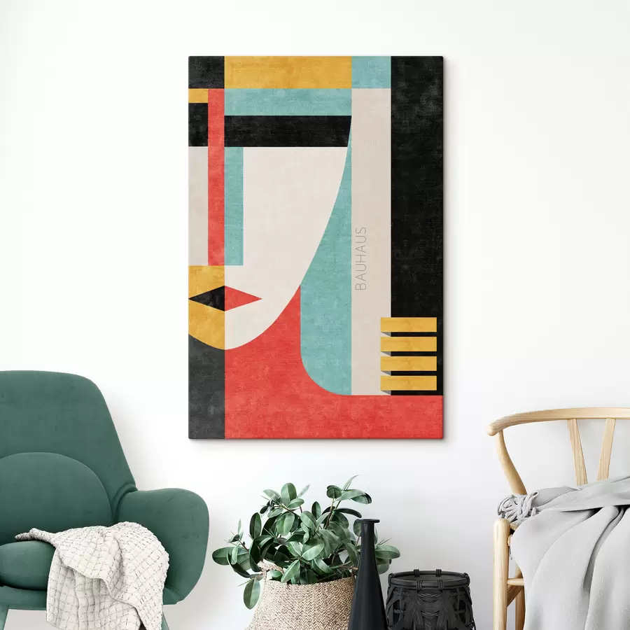 murales de pared Look around the corner, abstraction s01793