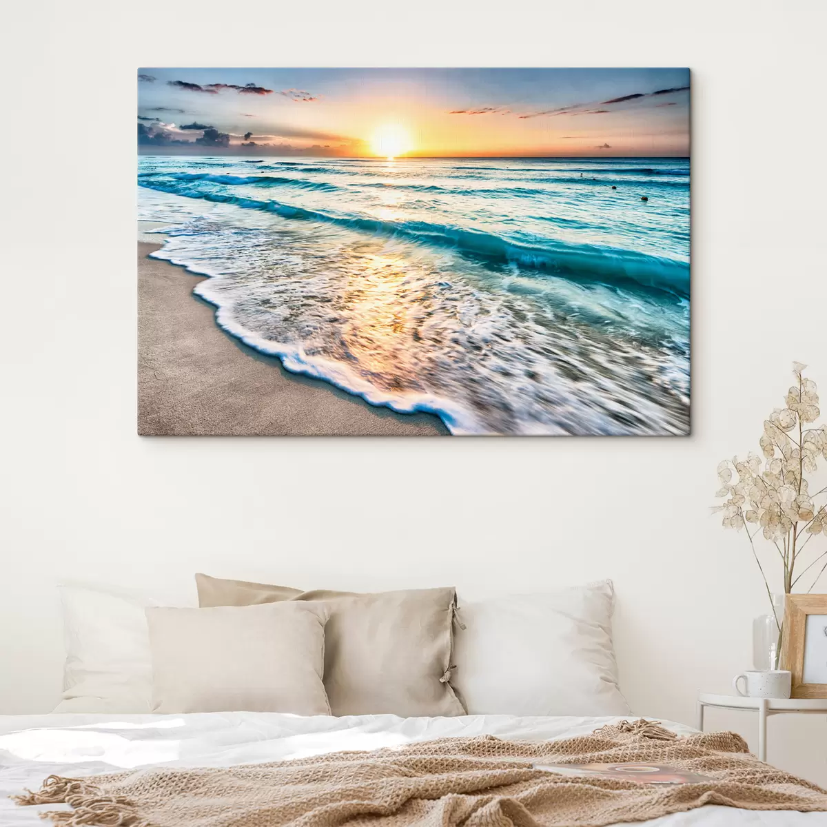 murales de pared Surf azul s08091