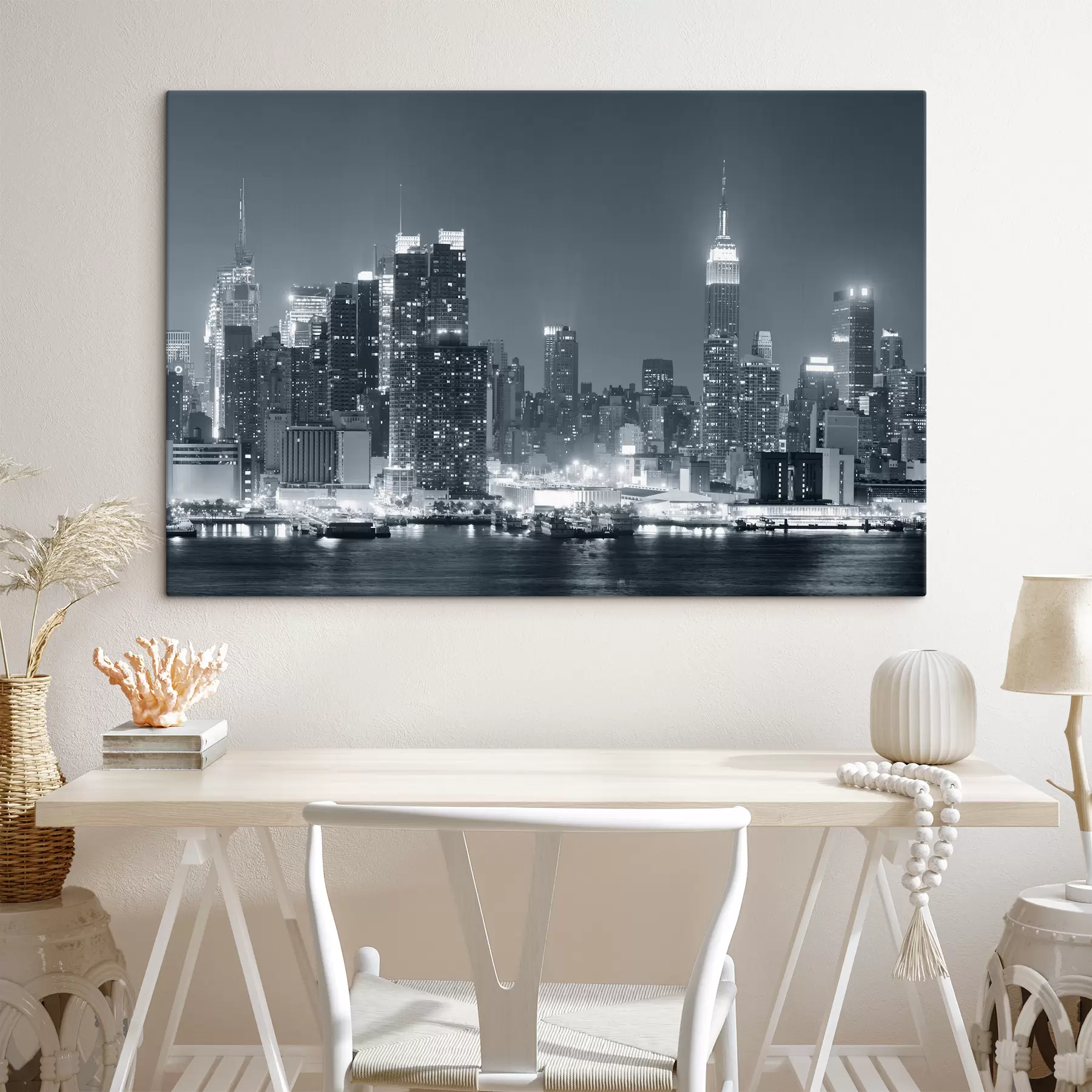 murales de pared Agua, rascacielos y edificio s10201