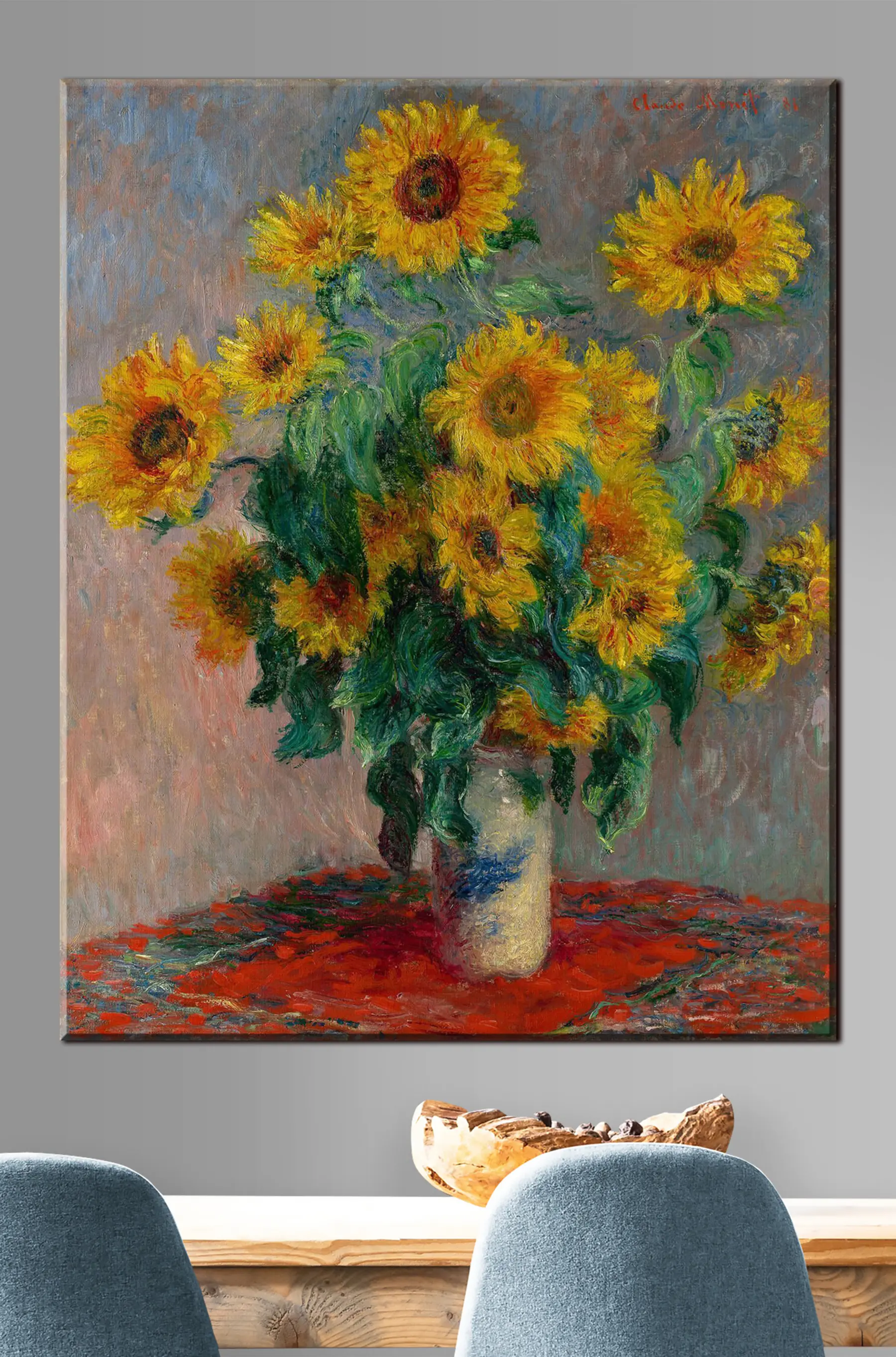 murales de pared Girasoles. Vincent Van Gogh s12312