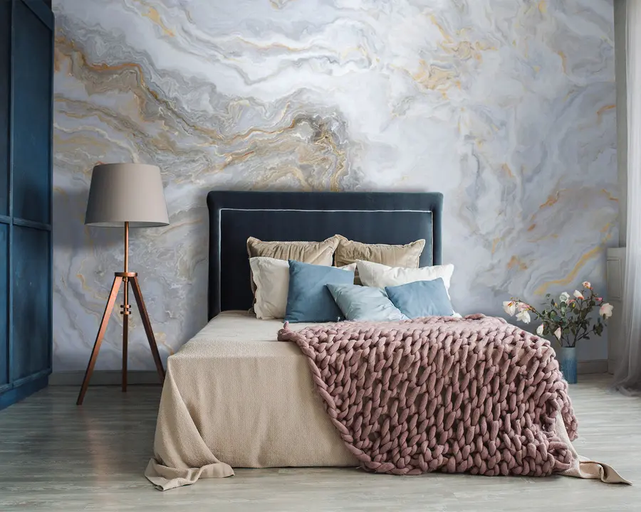 murales de pared Agua, textil y fluido u93422