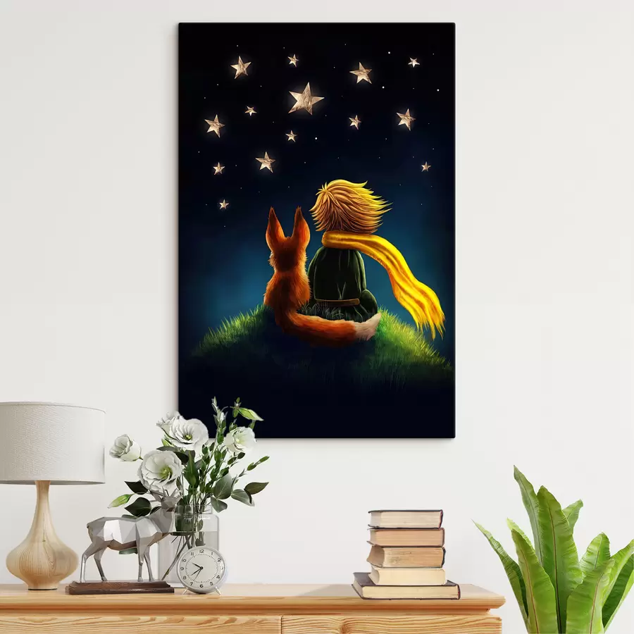 murales de pared Iluminación, organismo y gesto s15087