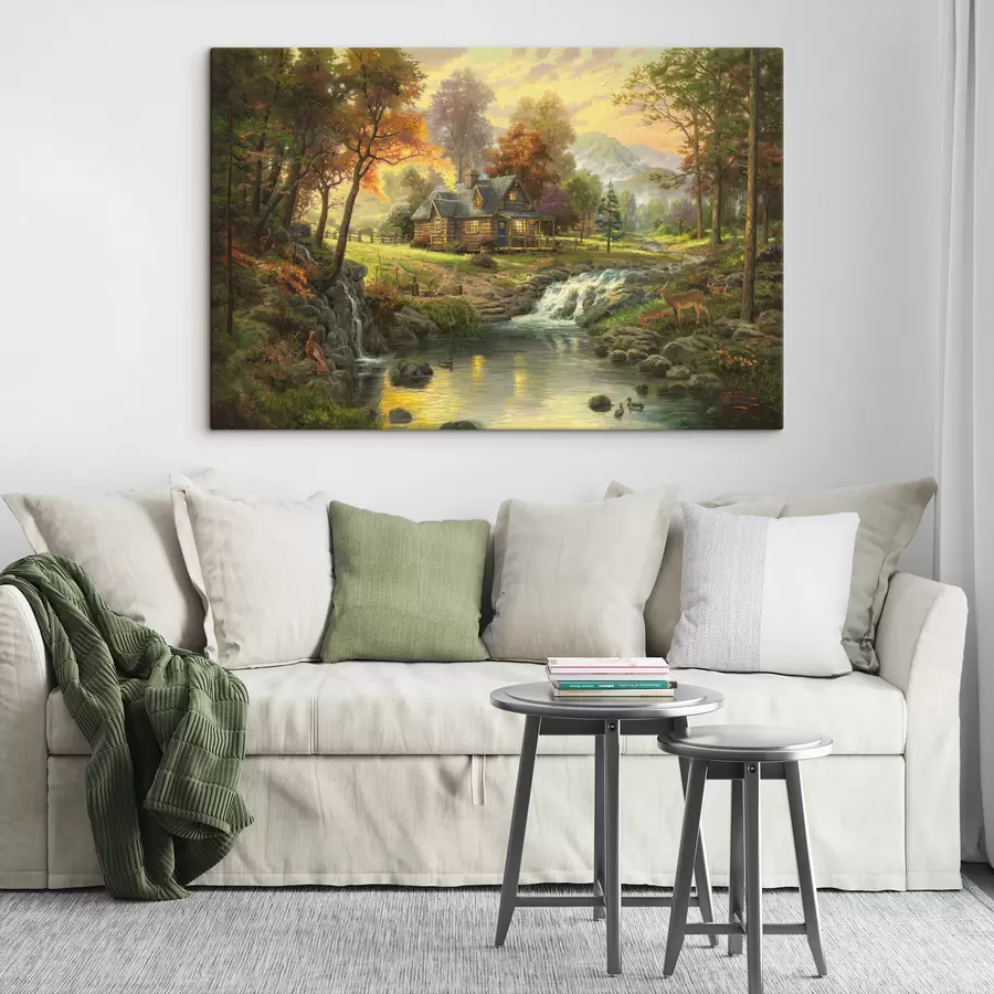 murales de pared Agua, planta y paisaje natural s15161