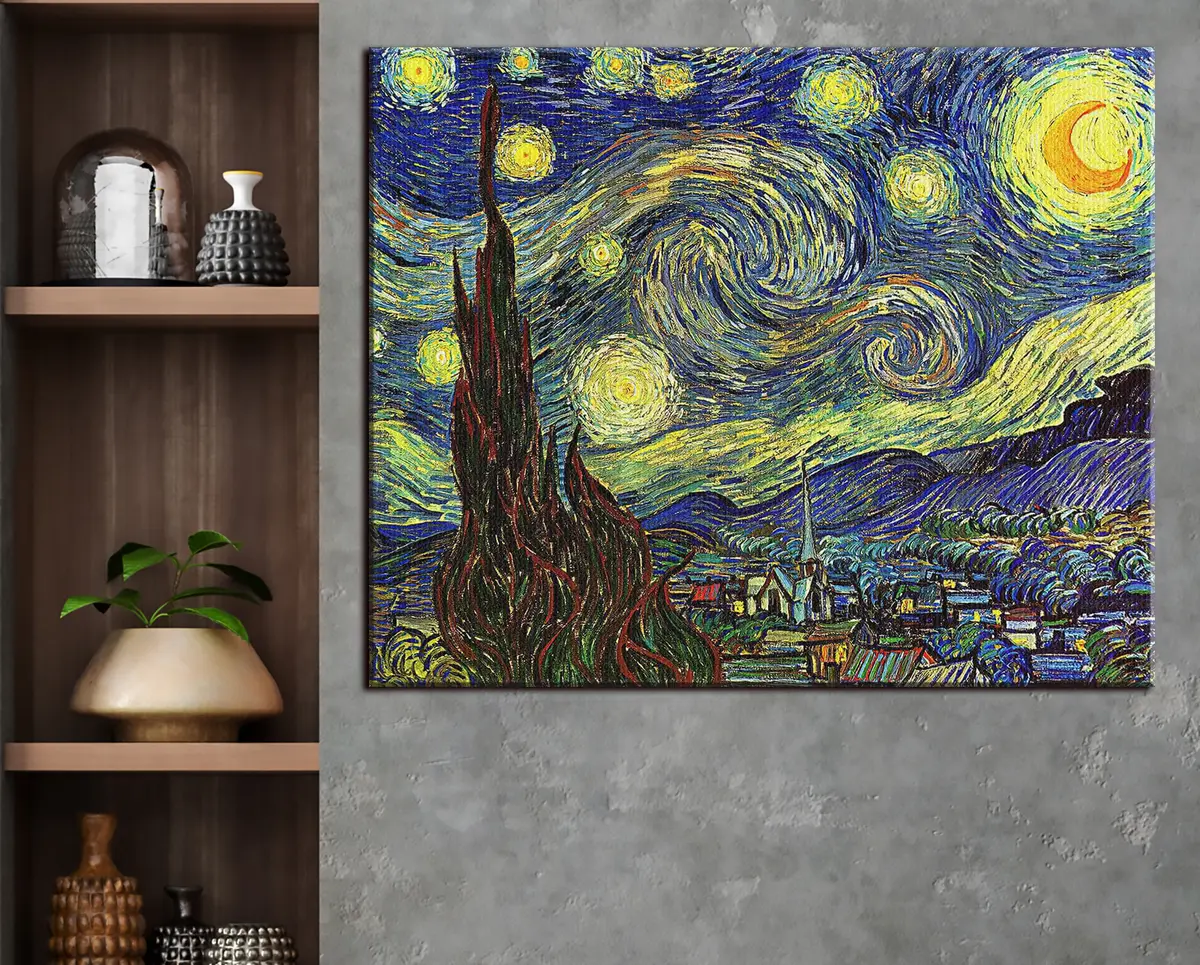 murales de pared The Starry Night, Vincent van Gogh s15213