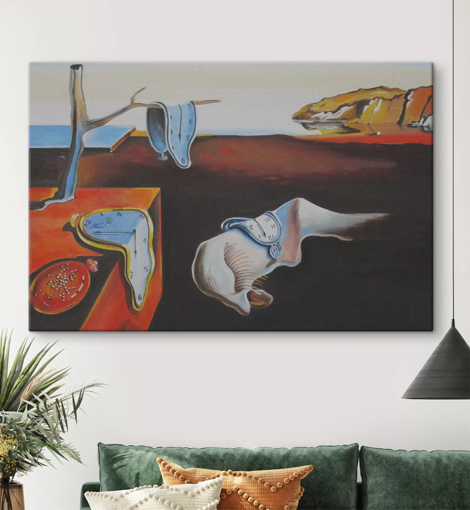 murales de pared La persistencia de la memoria, Salvador Dalí s16070