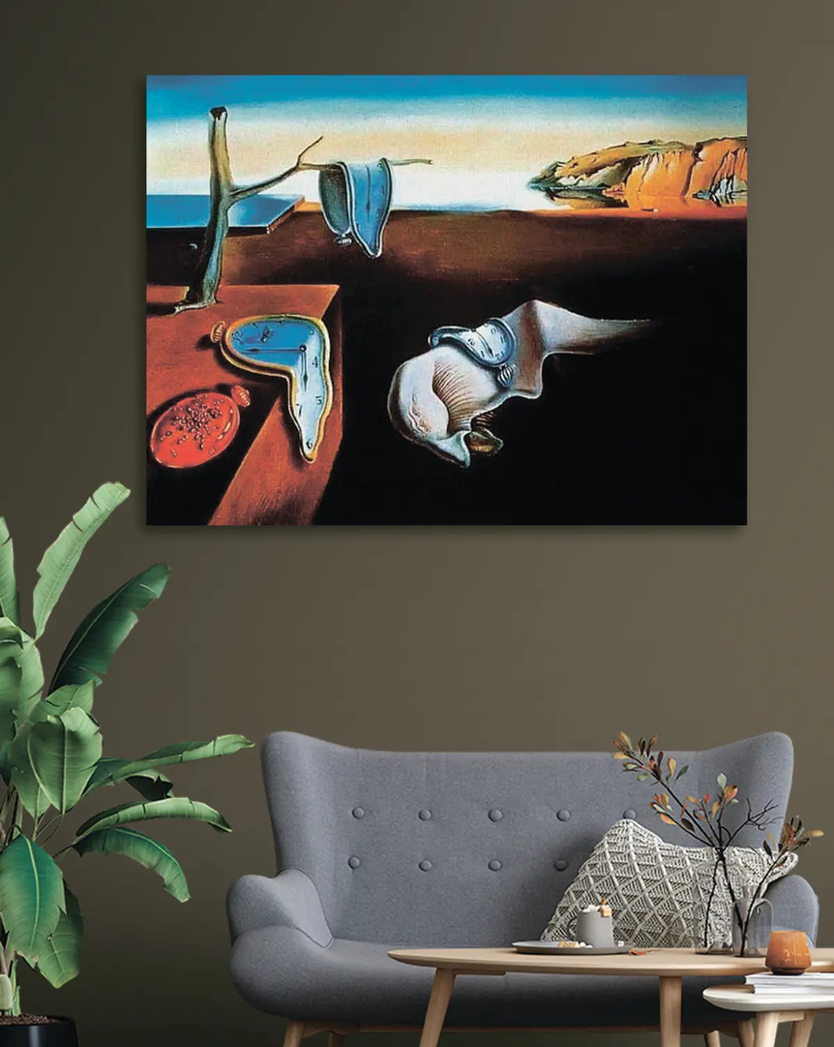 murales de pared La persistencia de la memoria, Salvador Dalí s16070