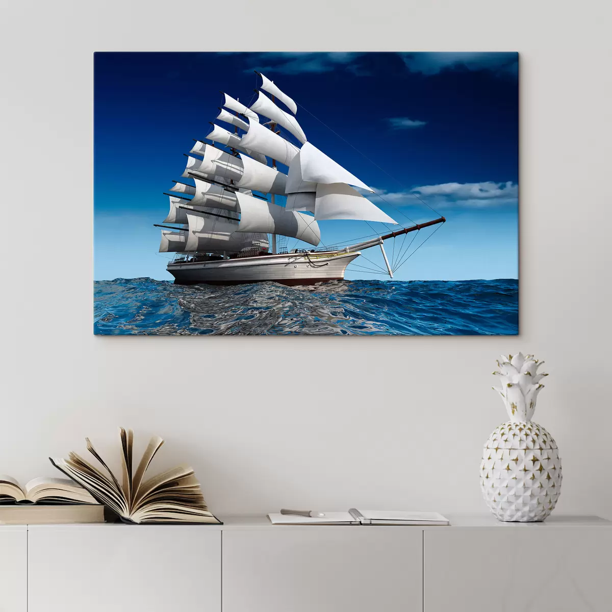 murales de pared Agua, barco y cielo s18347