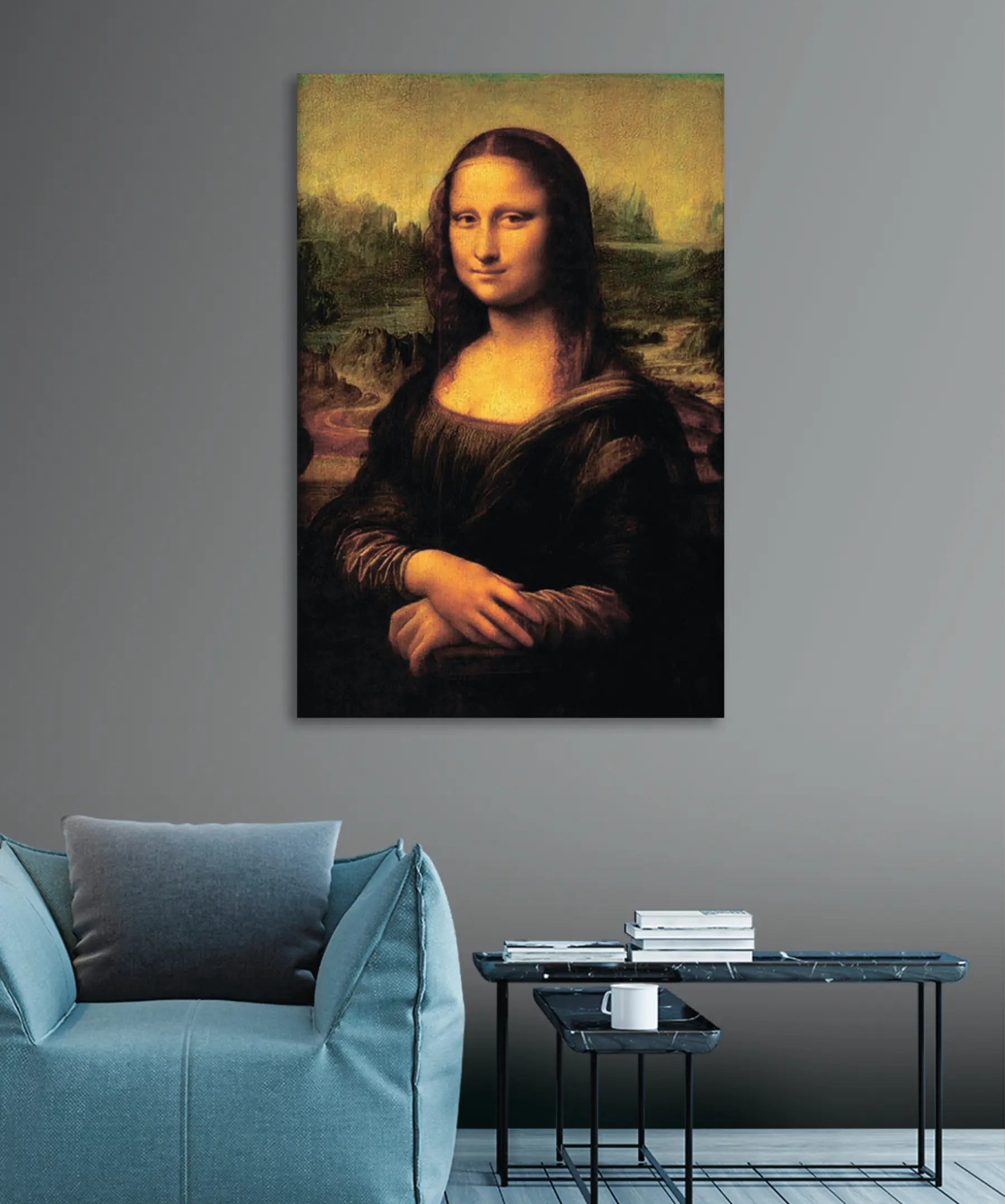 murales de pared Mejillas, peinado y expresión facial. s18882