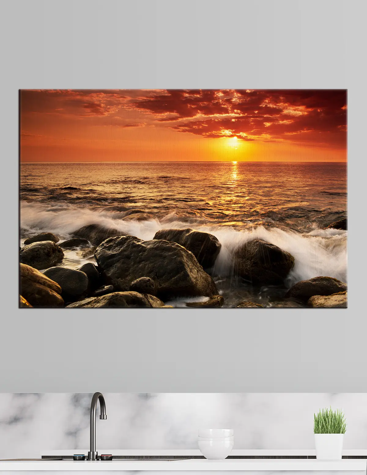 murales de pared Agua, cielo y nube s19480