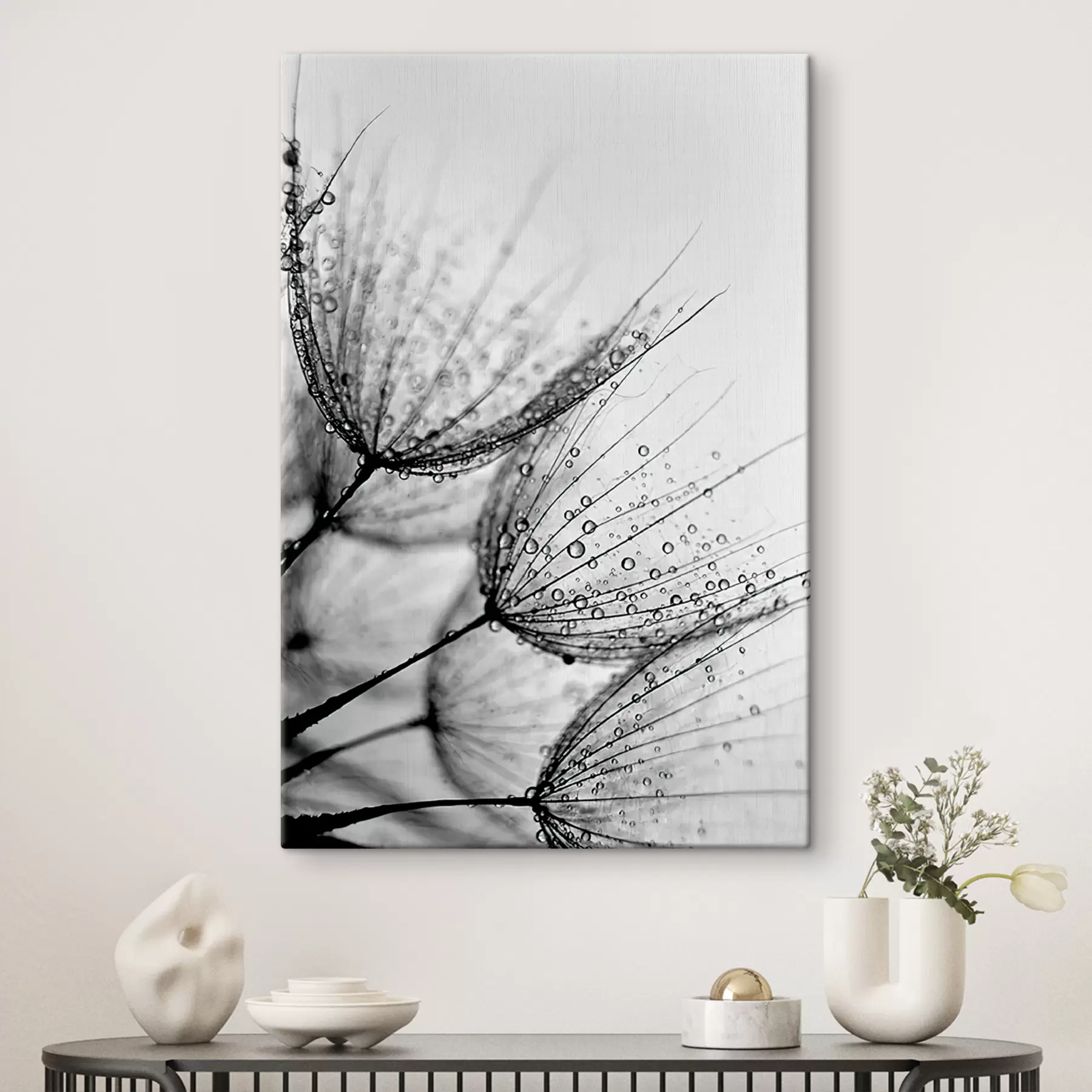 murales de pared Planta, ramita y línea. s20828