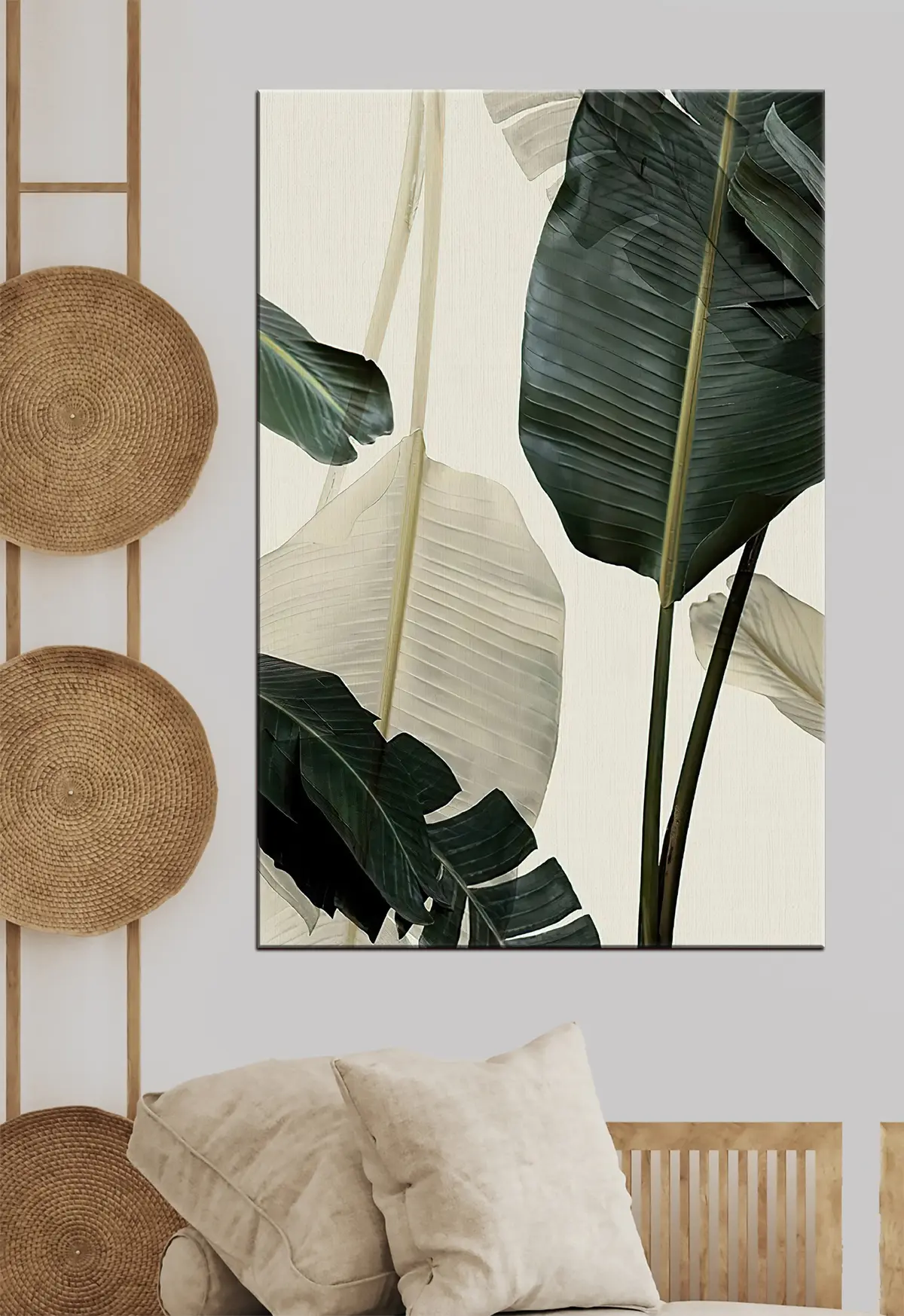 murales de pared Planta, planta terrestre y tintes y matices. s21746