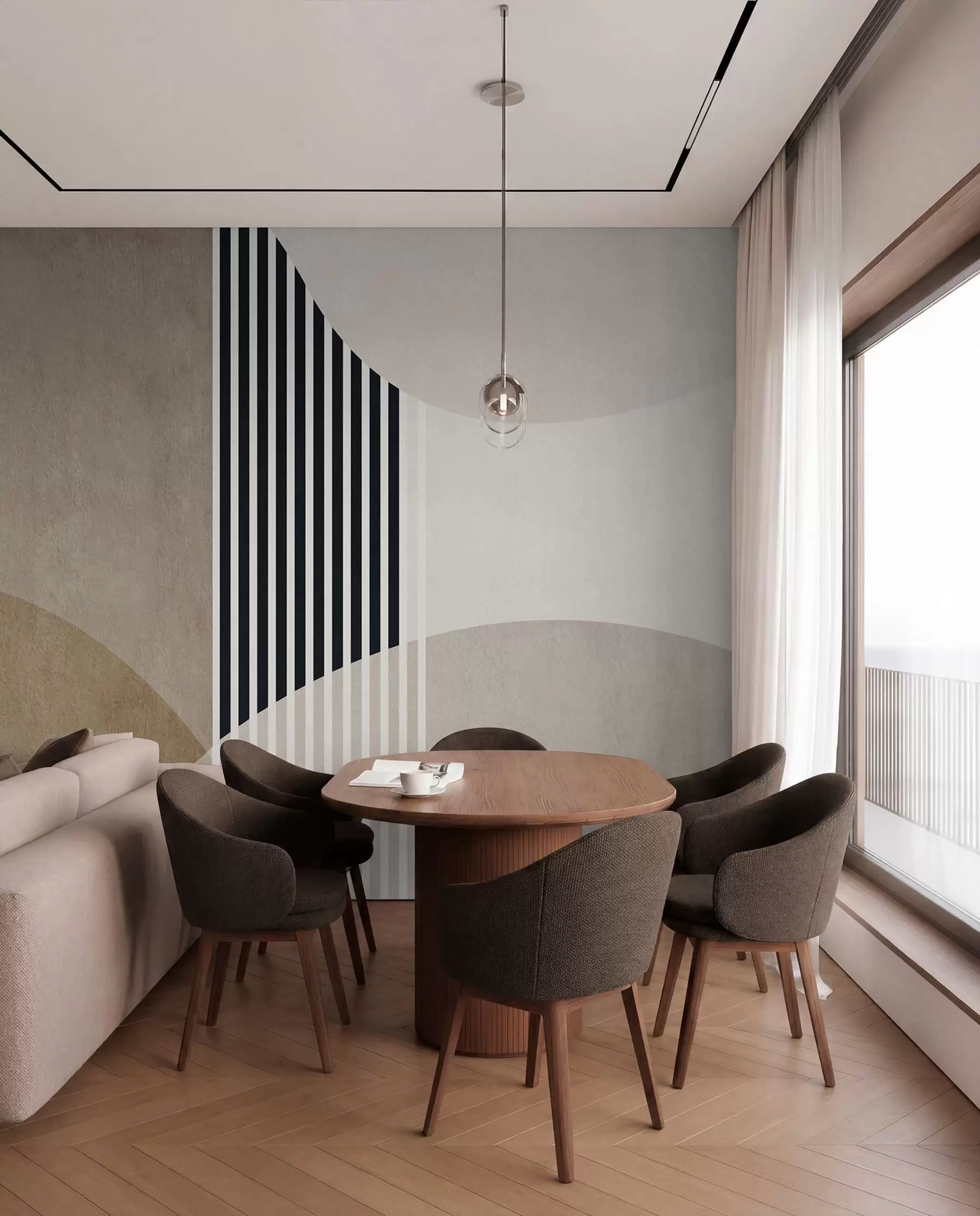 murales de pared Arcos retro u74075