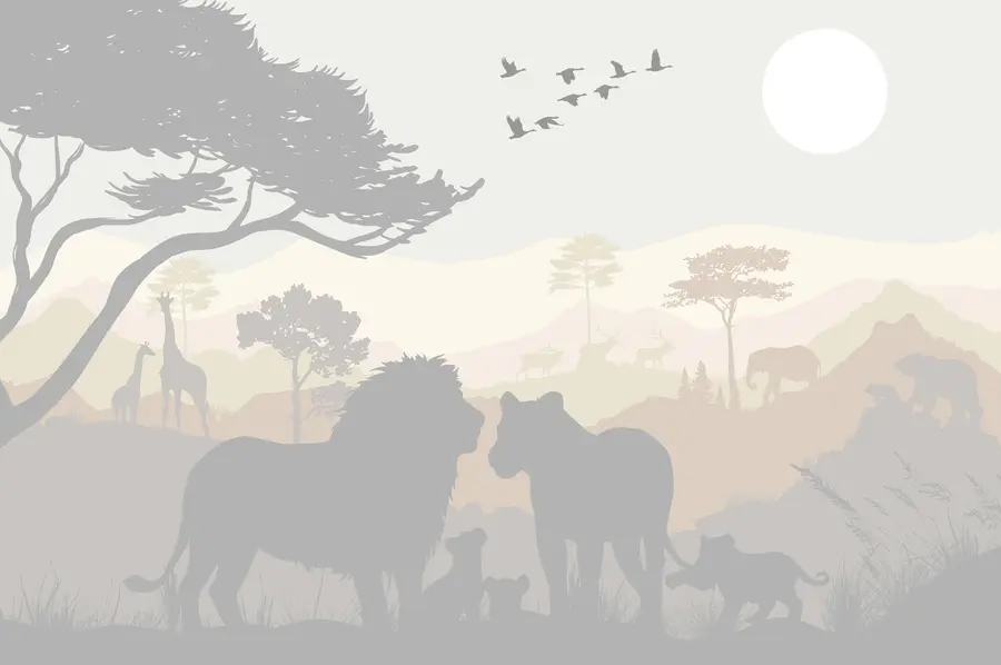 murales de pared Safari u93761