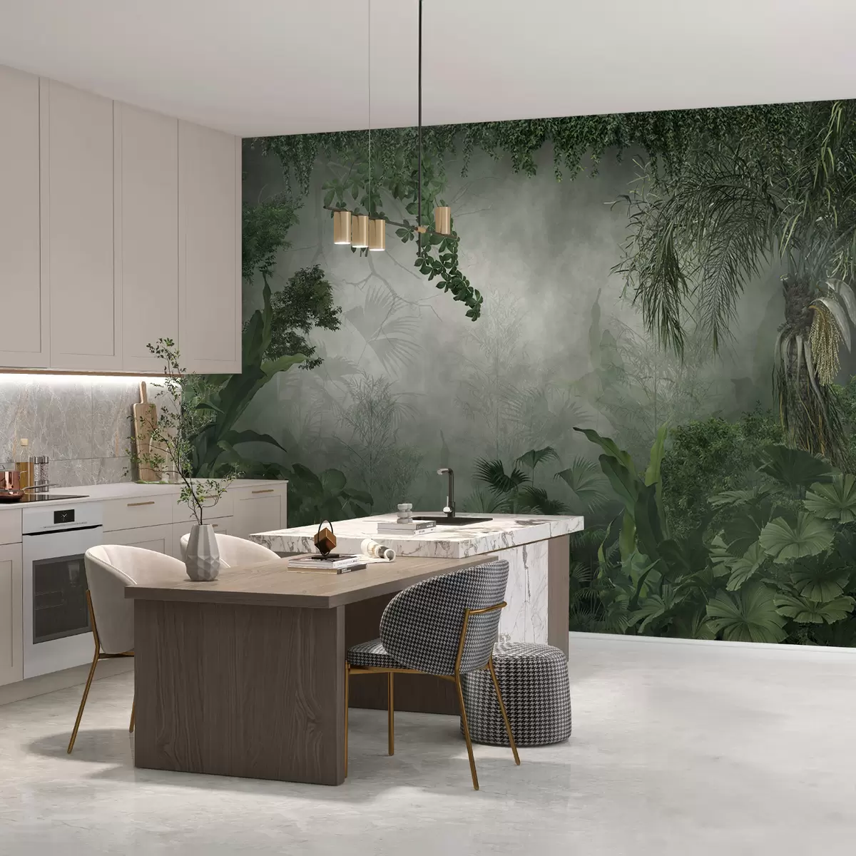 murales de pared Misteriosa jungla u74409