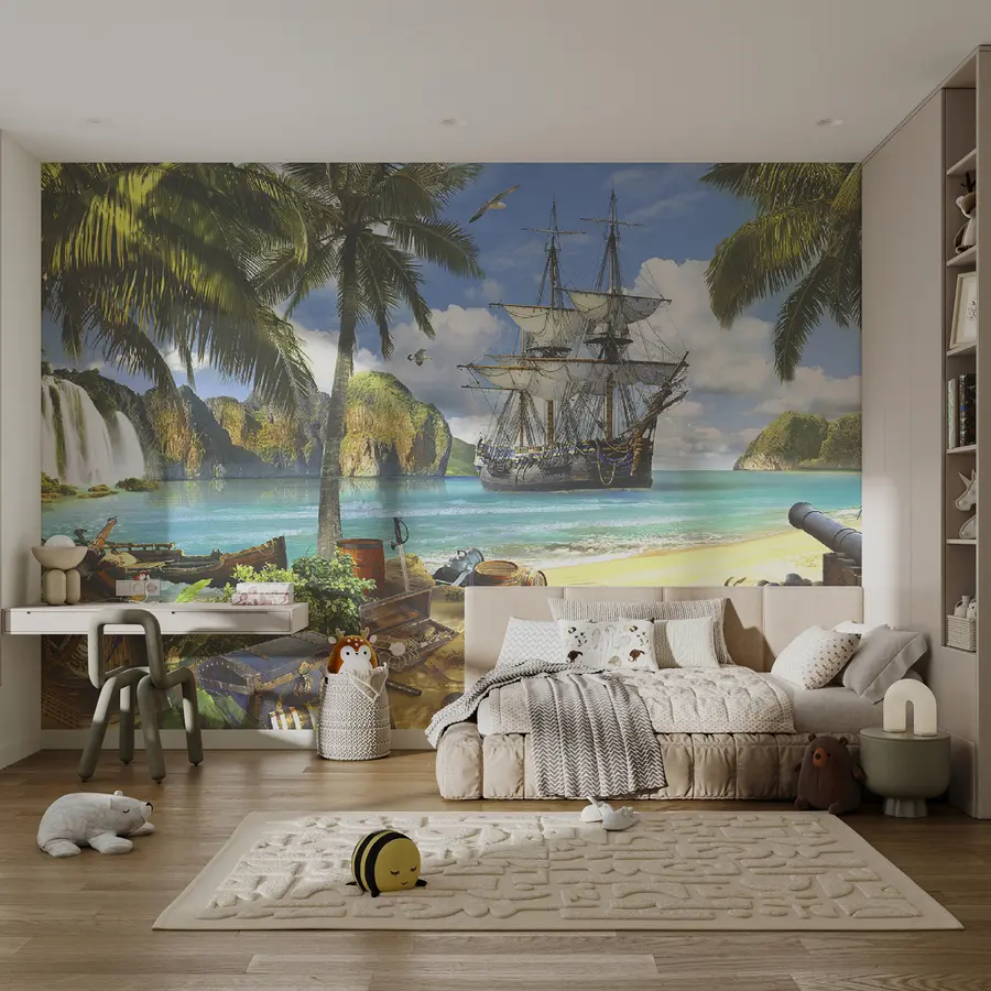 murales de pared bahía pirata u59784