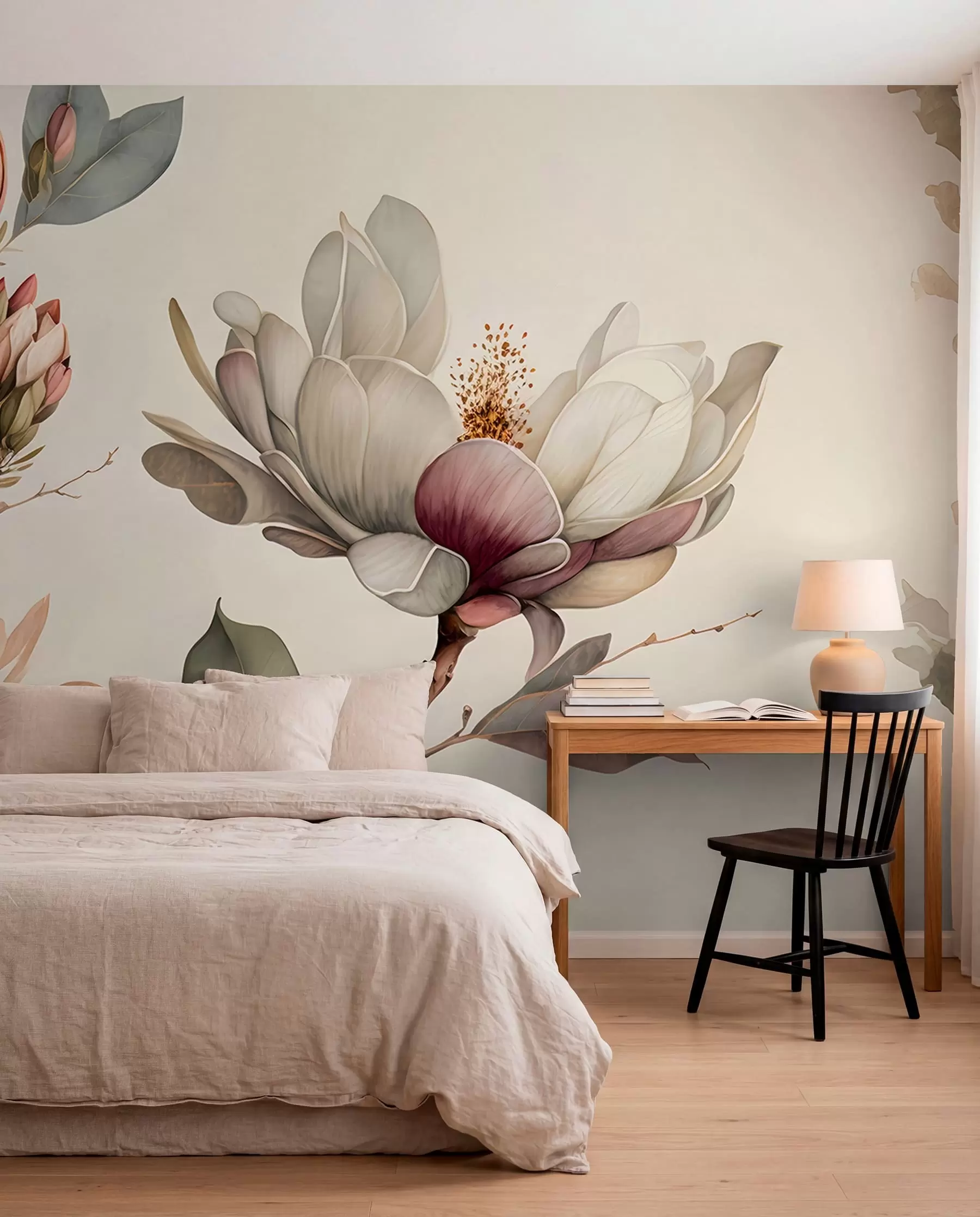 murales de pared Estudio de magnolia u93020