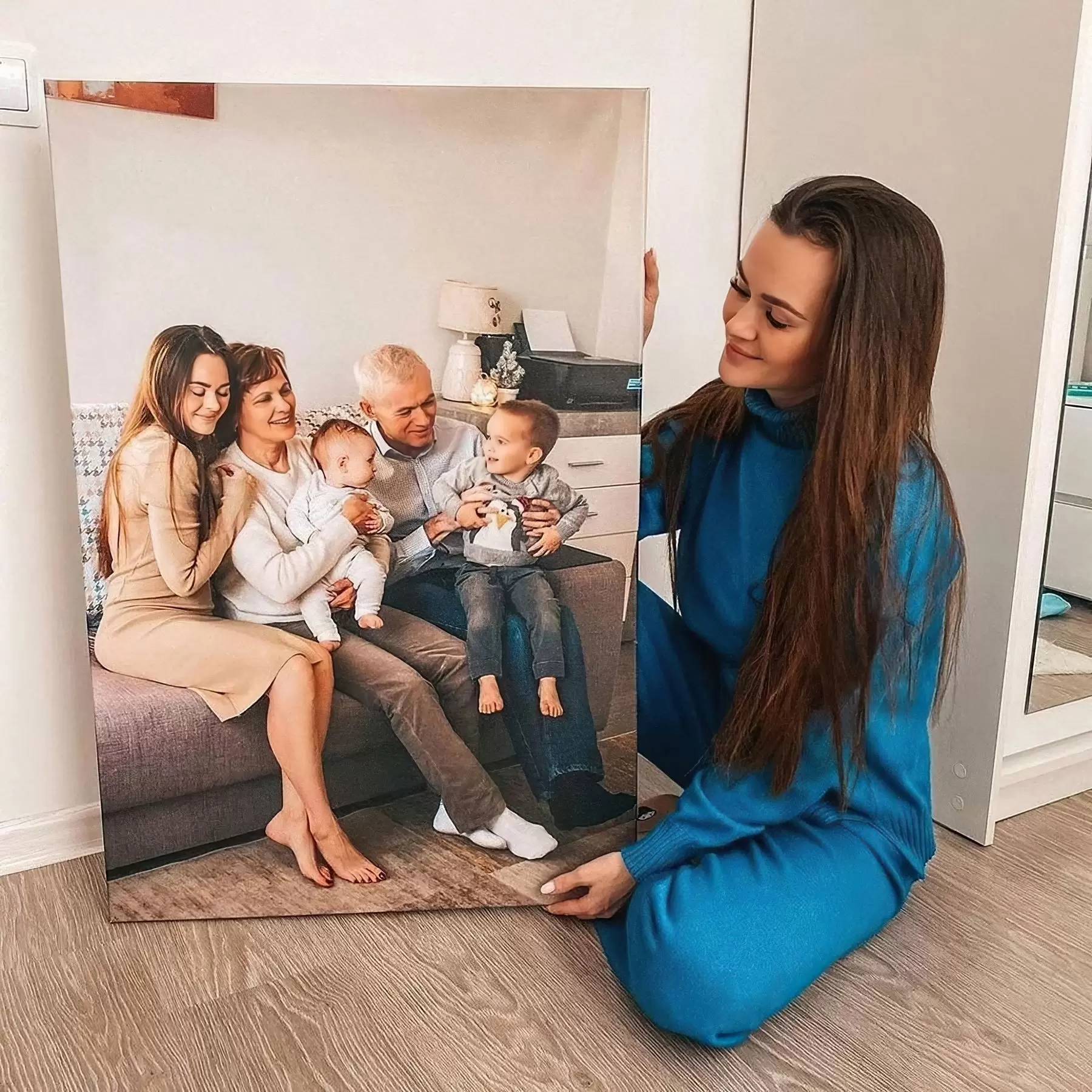 murales de pared Foto por foto sobre lienzo s31862