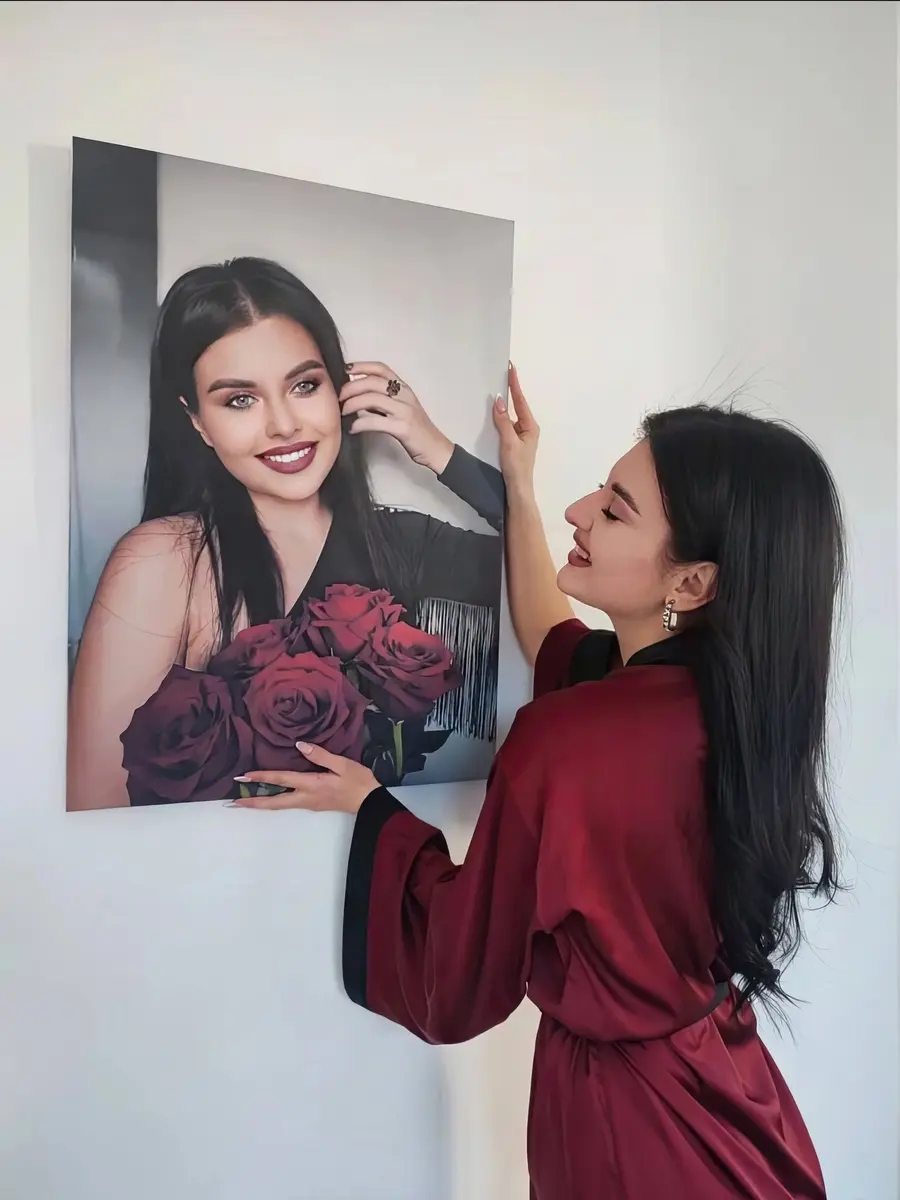 murales de pared Foto en lienzo por encargo s31864