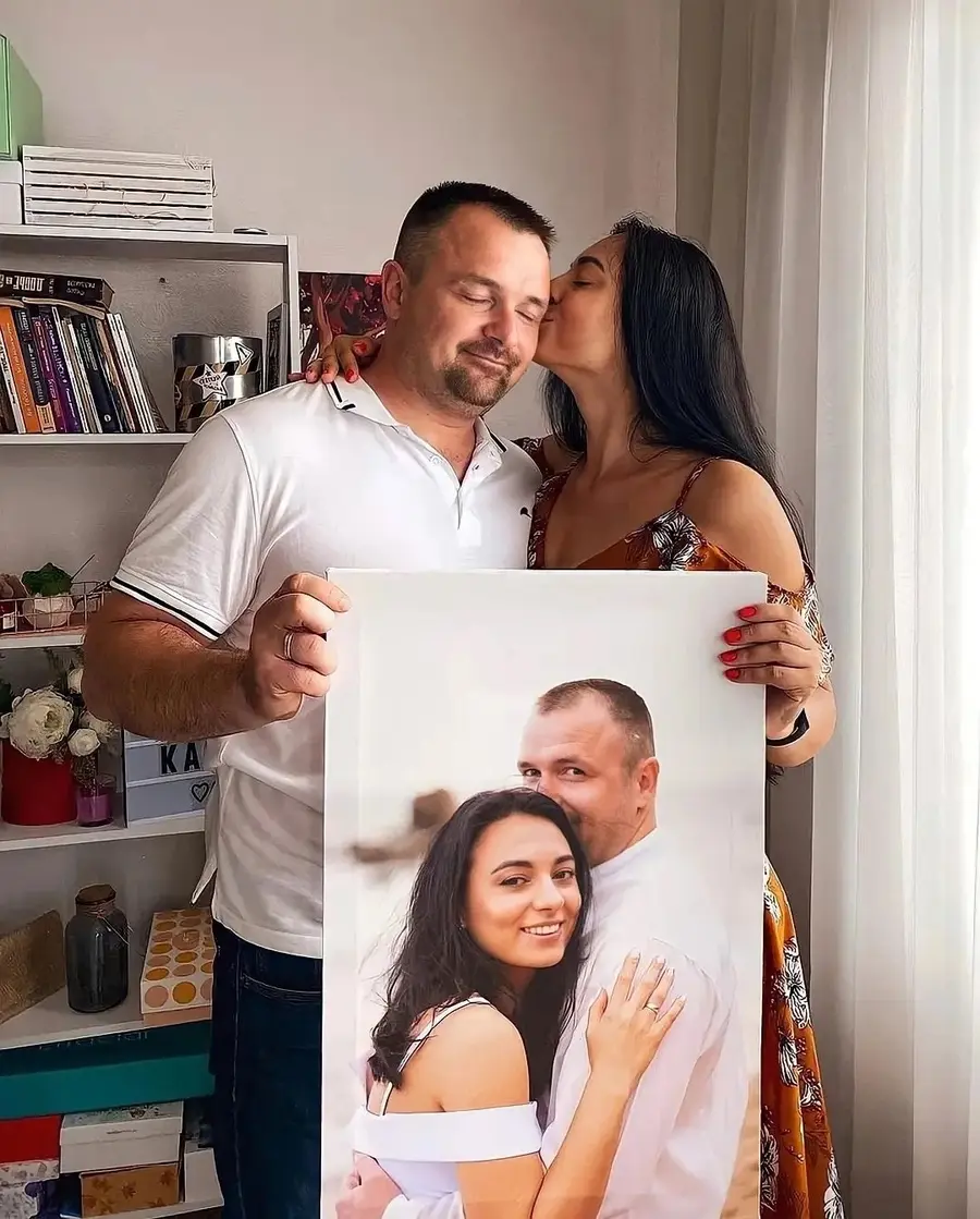 murales de pared Impresión de fotos retrato sobre lienzo por encargo s31865